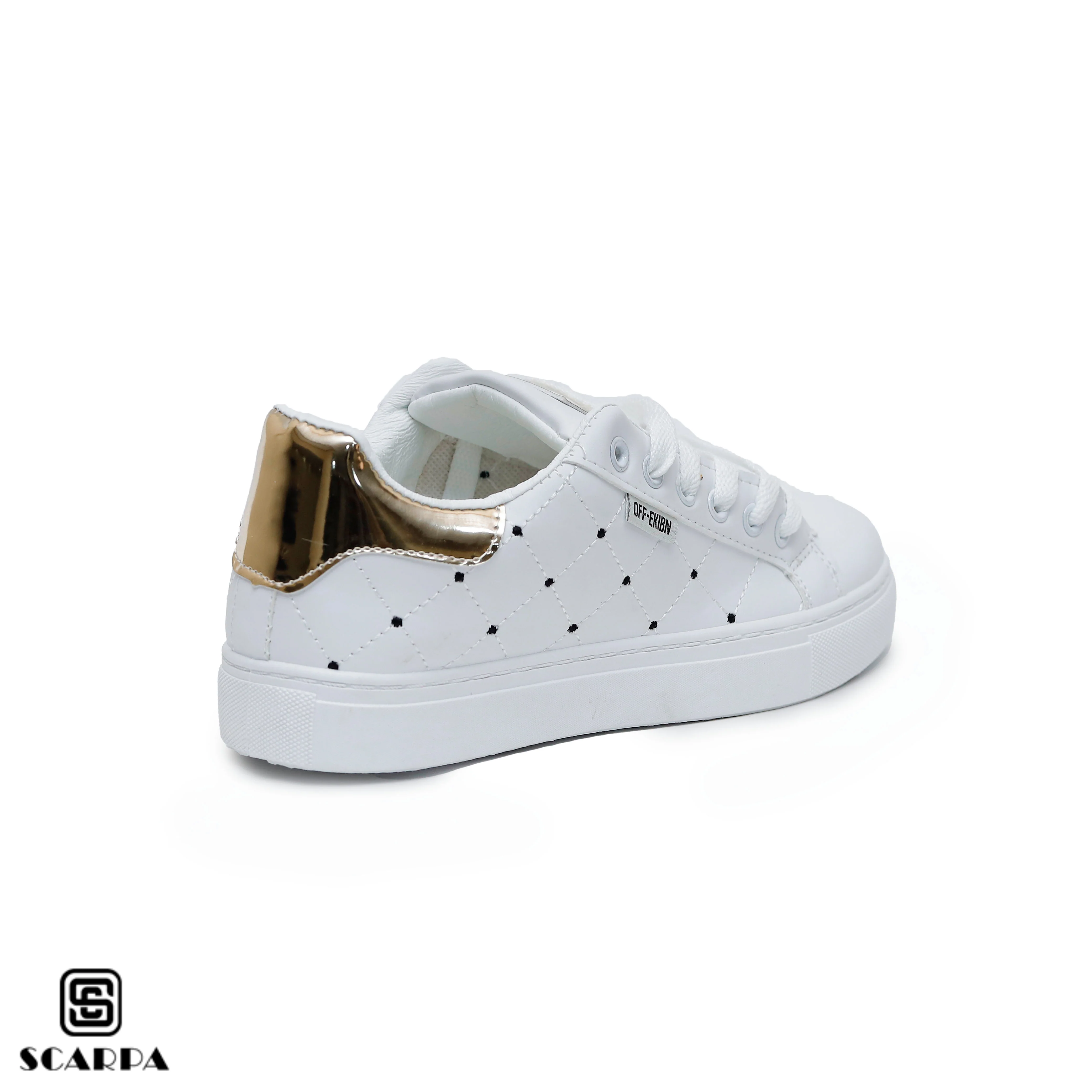 New comfartable Fashion Sneakers with WHITE Color ,Model H306 - Image 4
