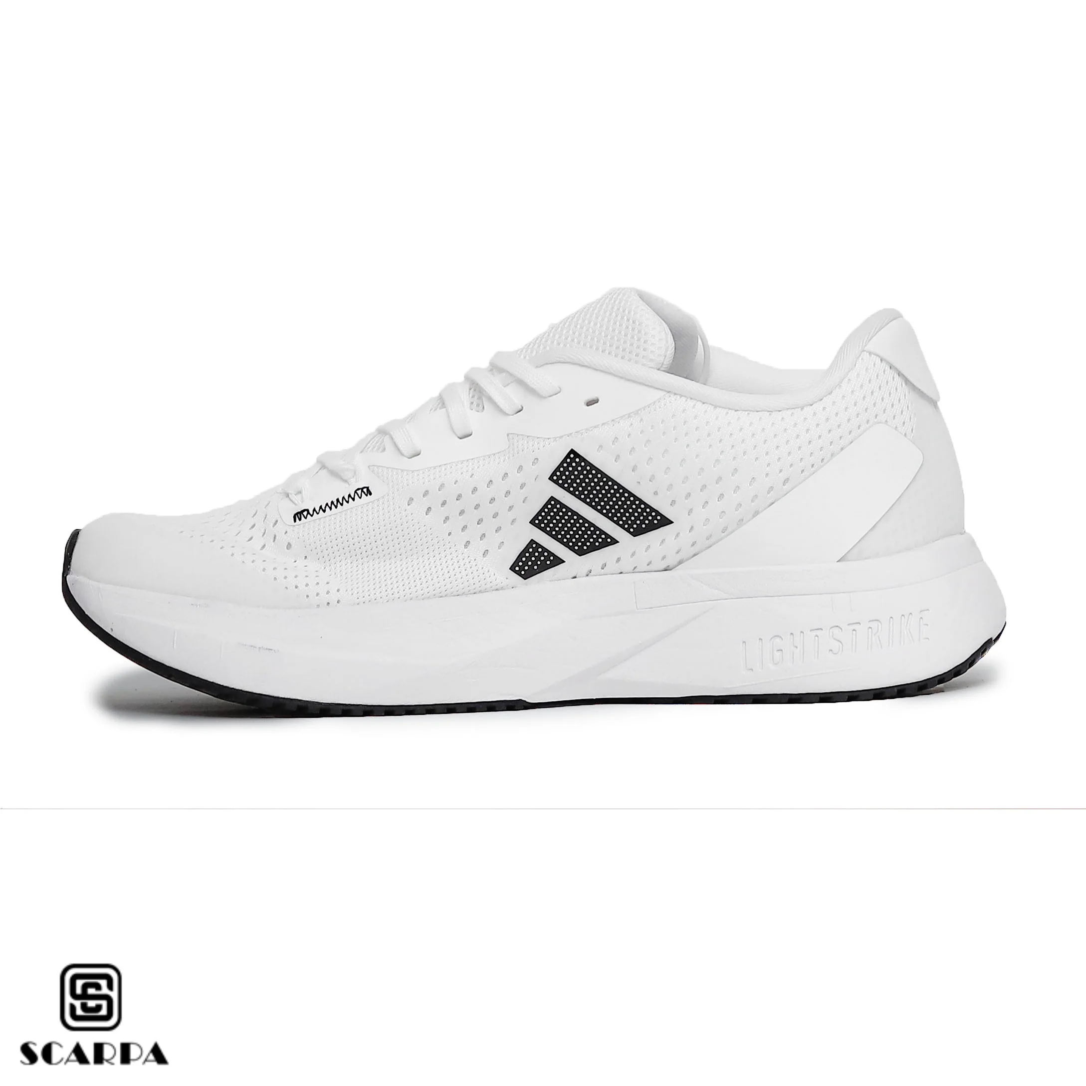 New comfartable Fashion Sneakers with WHITE Color ,Scarpa Model ADDIDAS MIROR - Image 2