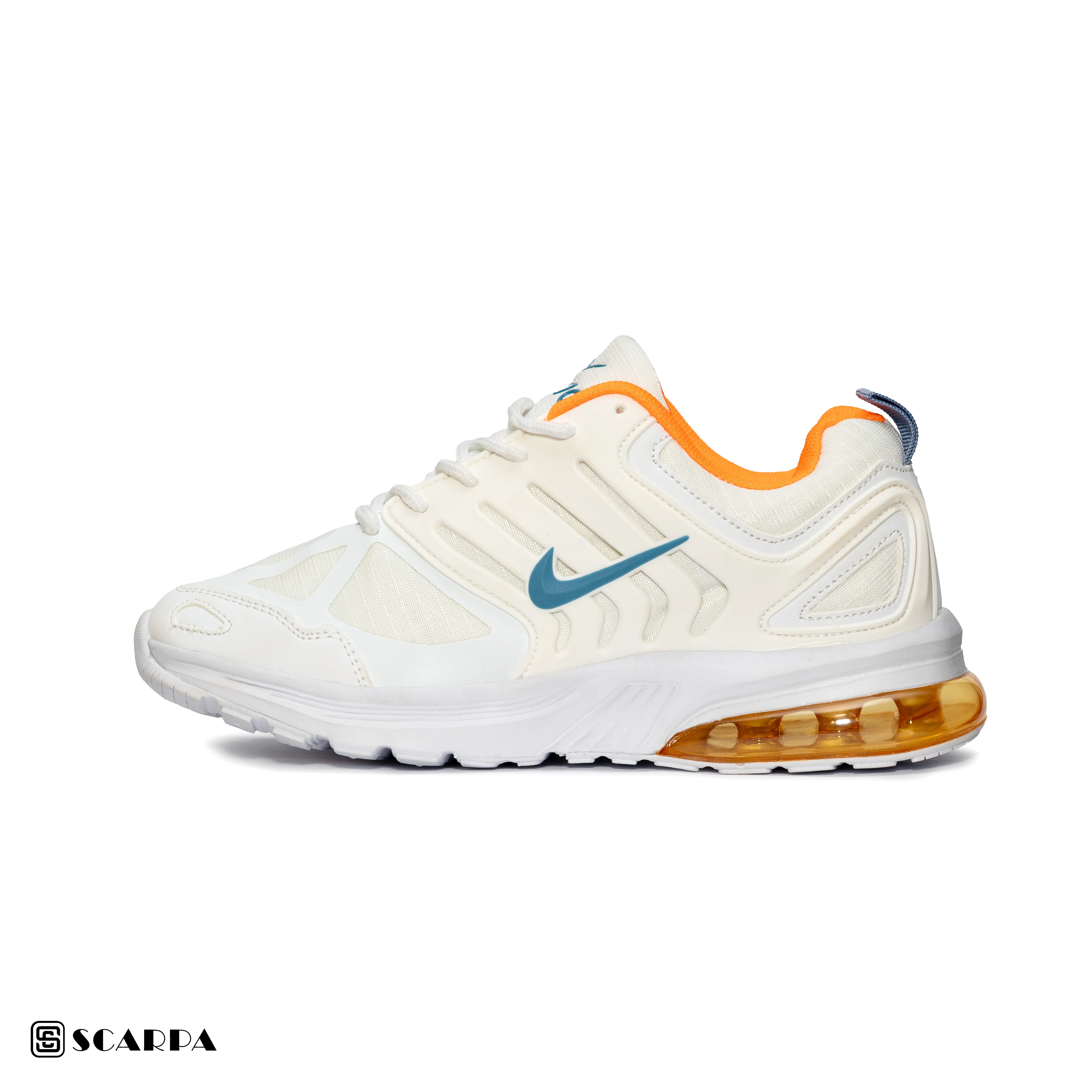 New comfartable Fashion Sneakers with WHITE Color ,Scarpa Model AIR 270 - Image 2