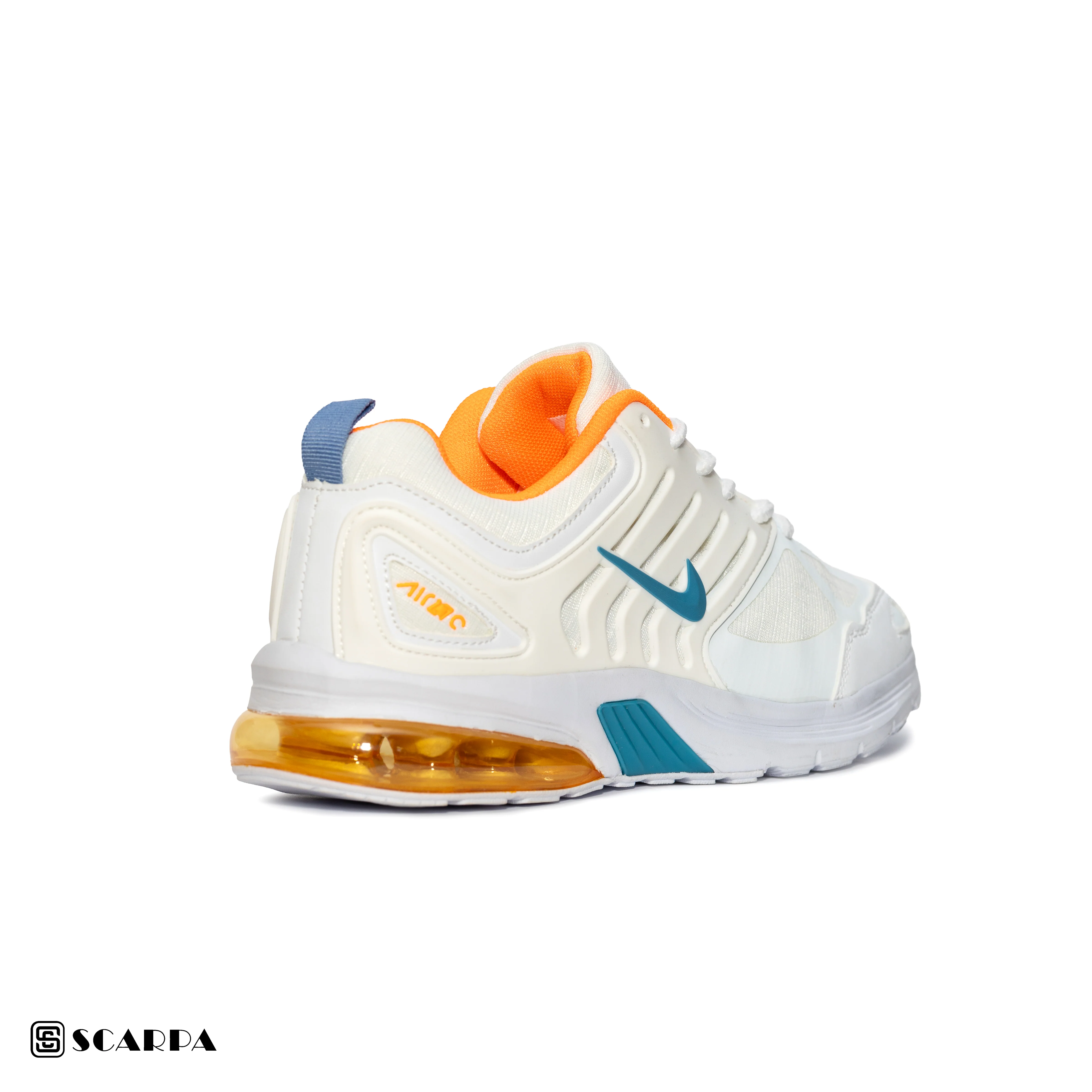New comfartable Fashion Sneakers with WHITE Color ,Scarpa Model AIR 270 - Image 3