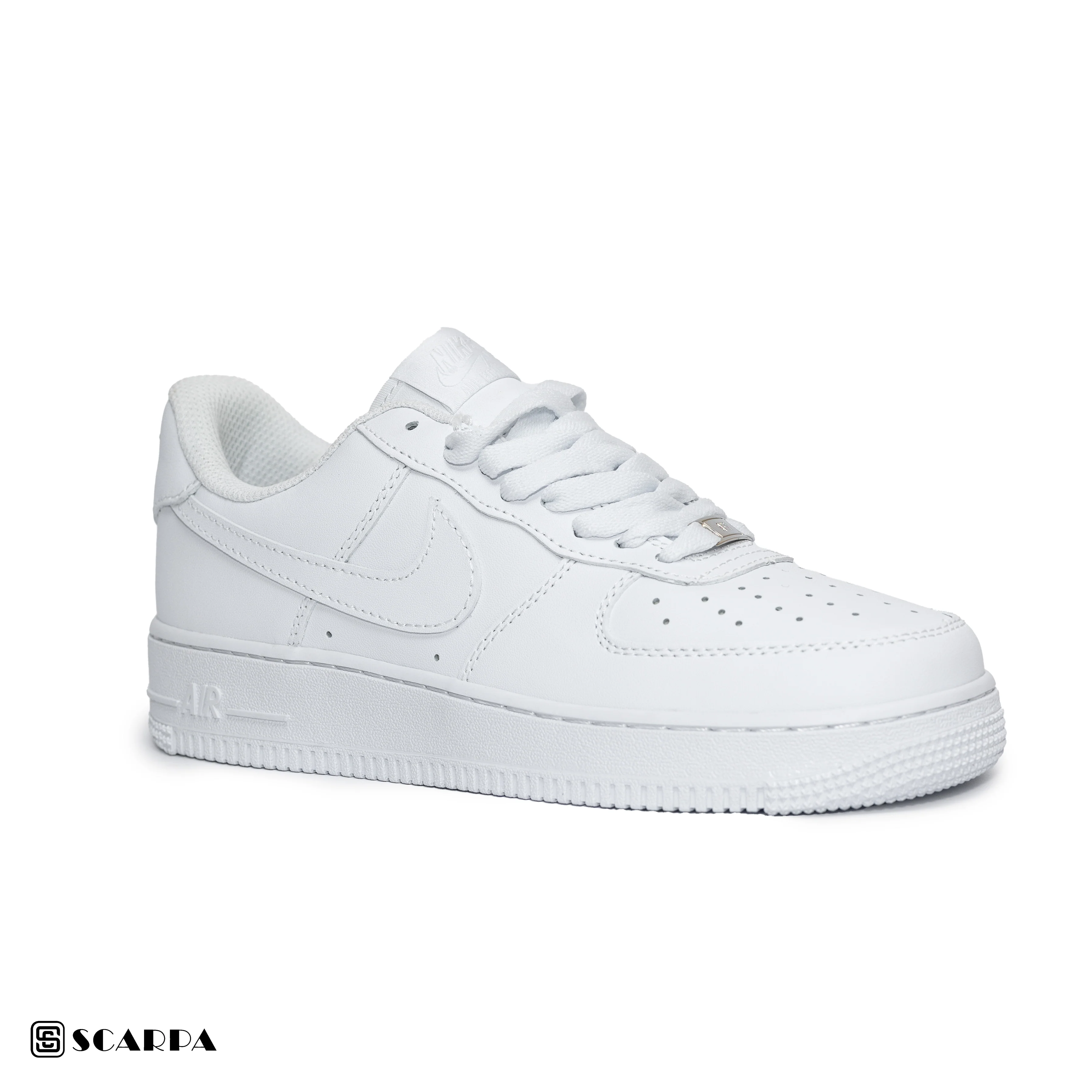 New comfartable Fashion Sneakers with WHITE Color ,Scarpa Model AIR FORCE