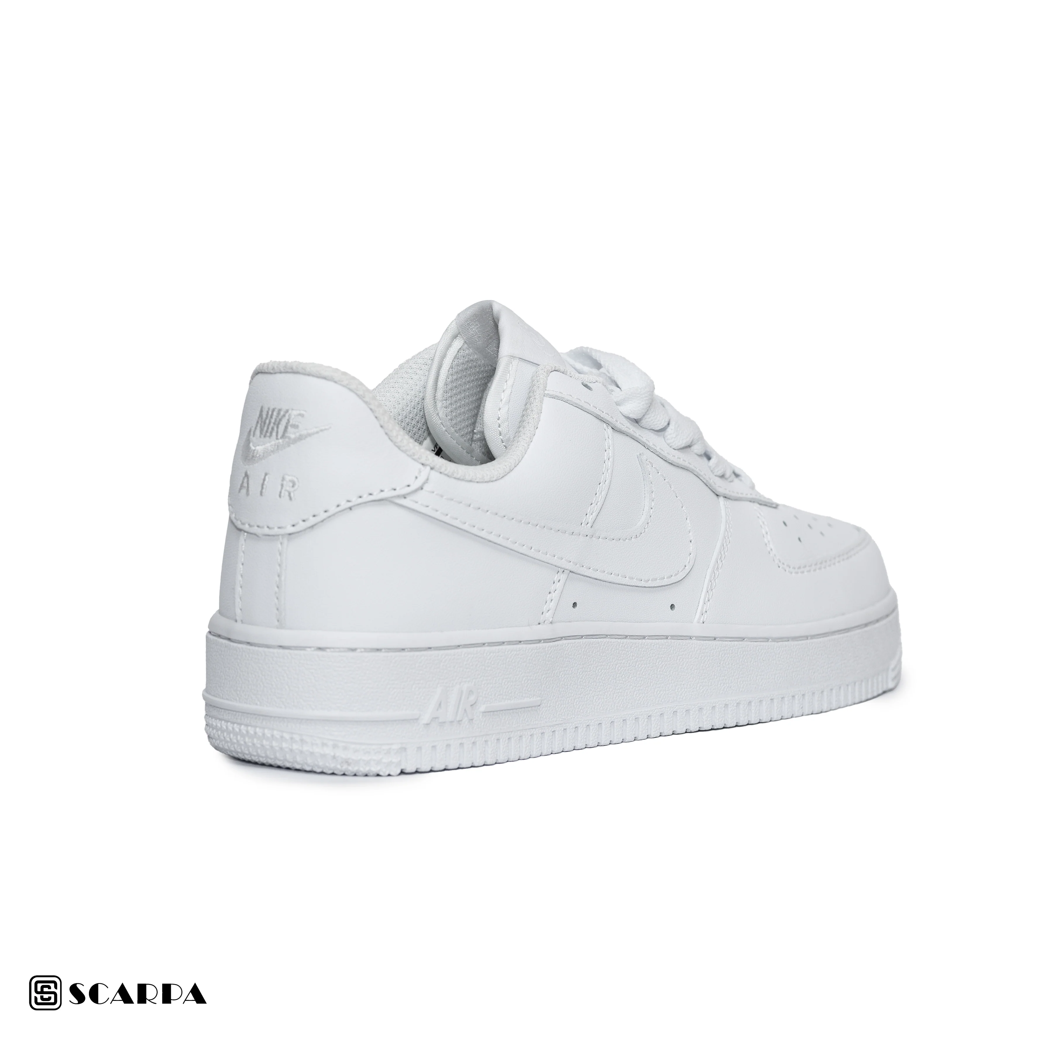 New comfartable Fashion Sneakers with WHITE Color ,Scarpa Model AIR FORCE - Image 4