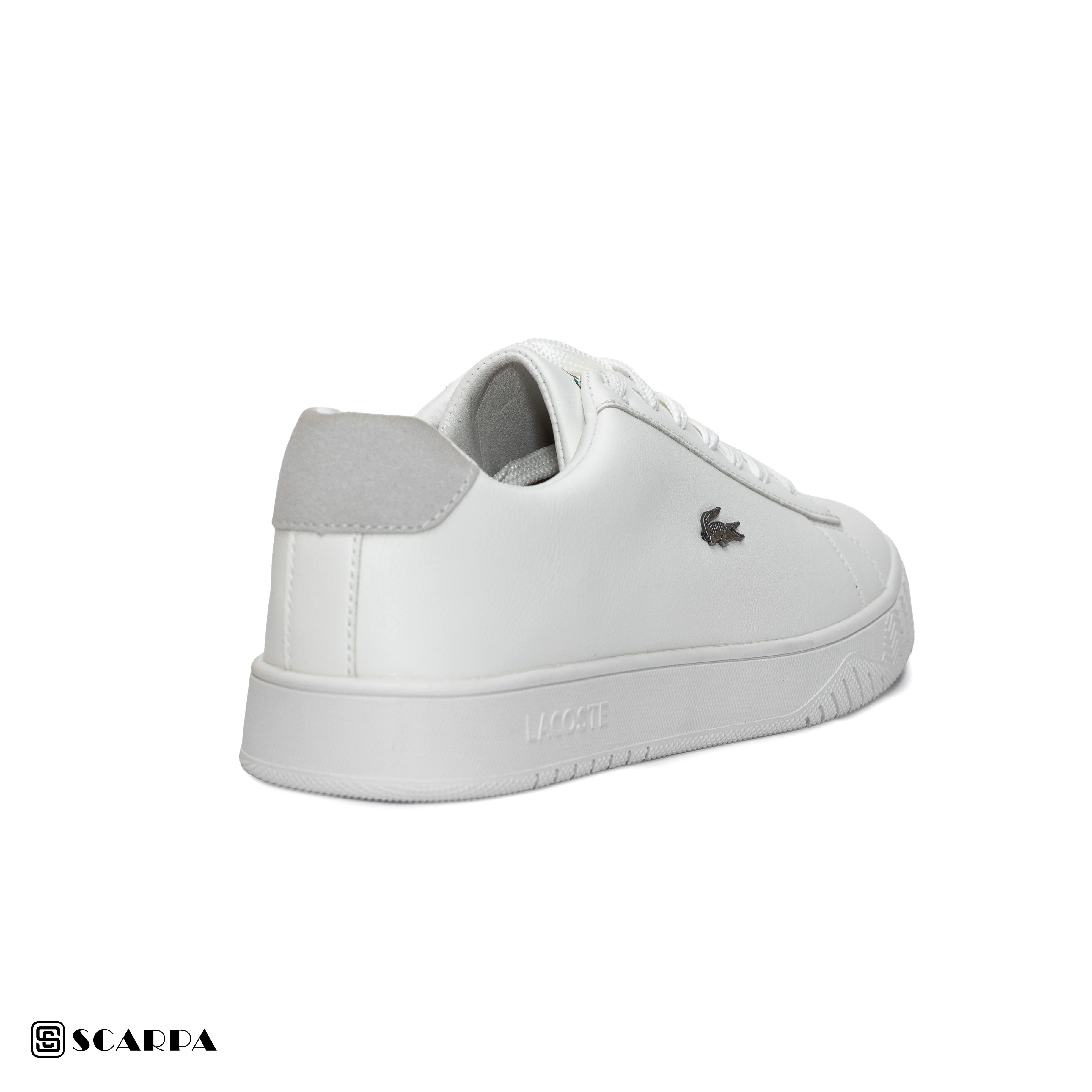 New comfartable Fashion Sneakers with WHITE Color ,Scarpa Model LAOCSTE - Image 4