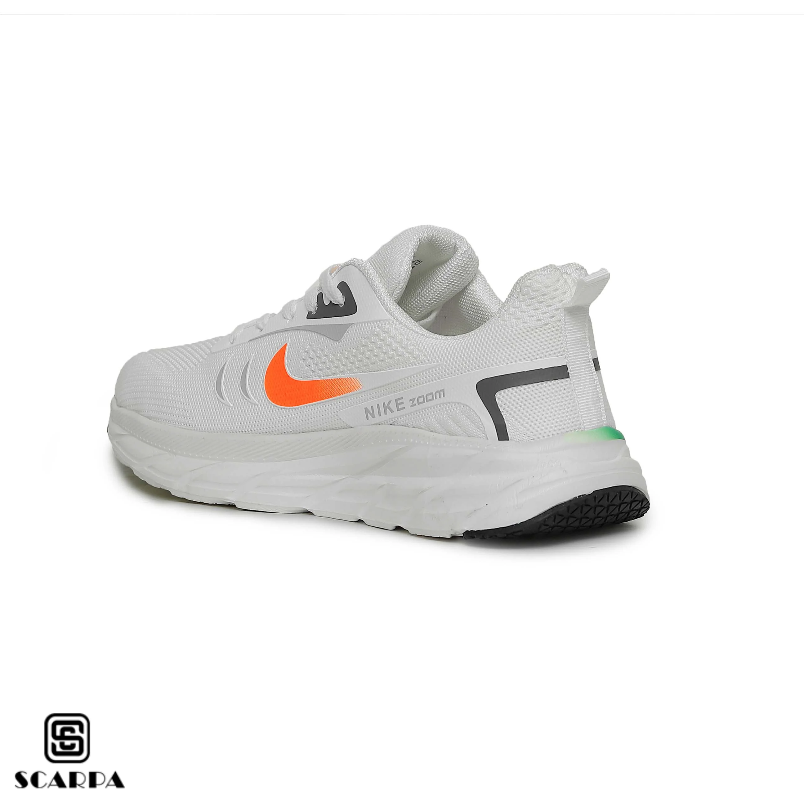 New comfartable Fashion Sneakers with WHITE Color ,Scarpa Model NIKE ZOOM 02 - Image 4