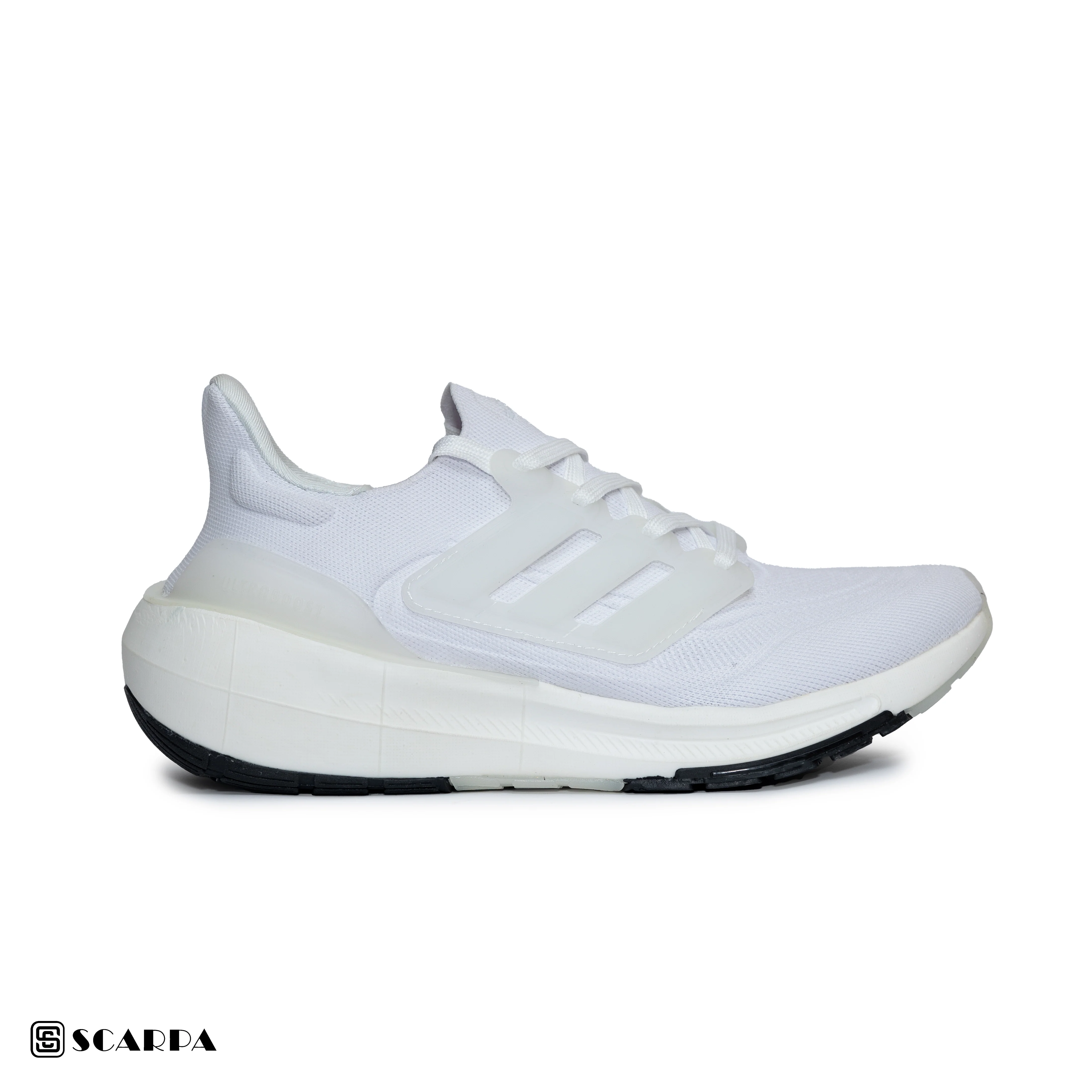 New comfartable Fashion Sneakers with WHITE Color ,Scarpa Model ULTRA BOOST- MIRROR - Image 2