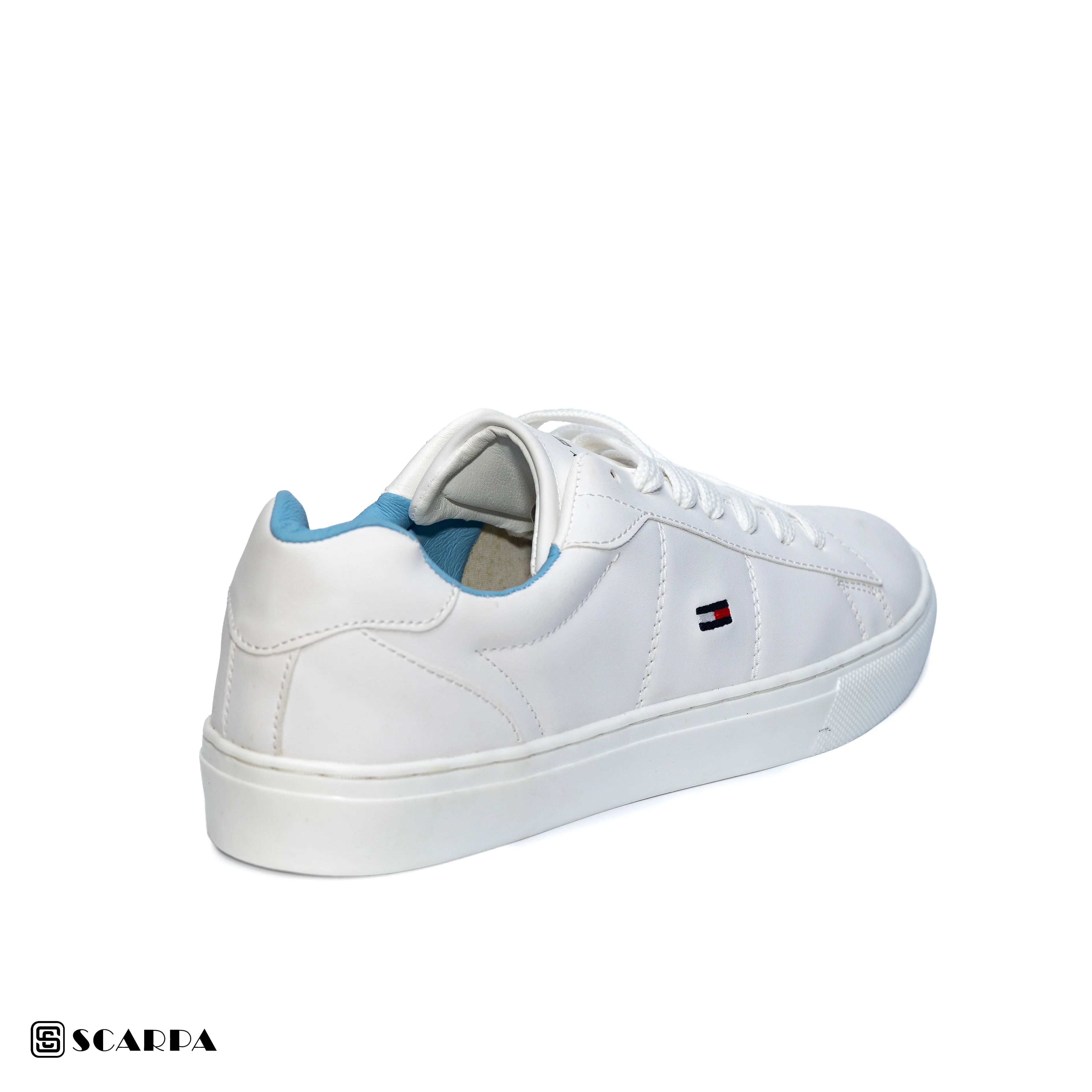 New comfartable Fashion Sneakers with WHITE Color ,Scarpa Model V2112 - Image 4