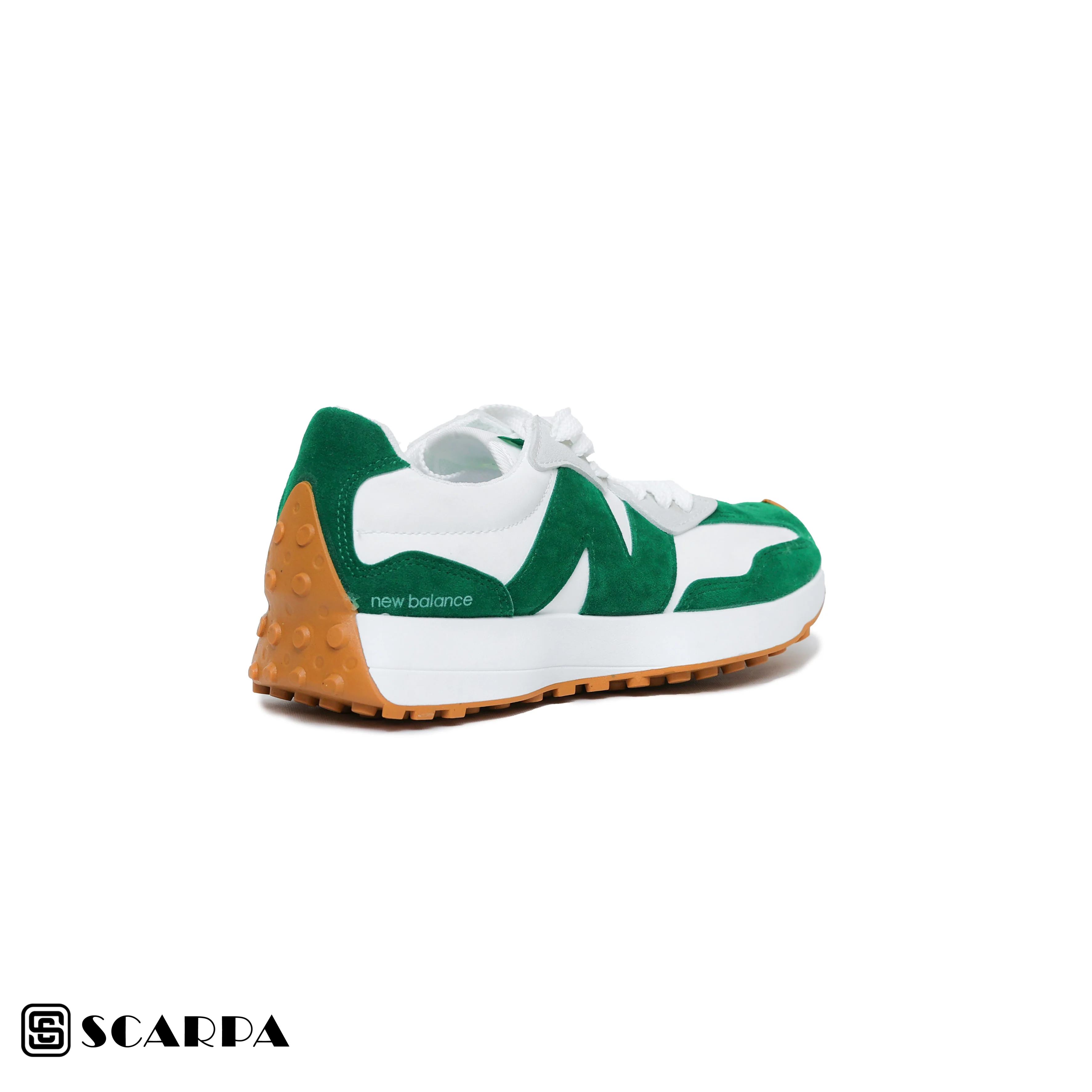 New comfartable Fashion Sneakers with WHITE&GREEN Color ,Scarpa Model SH2-327 - Image 4
