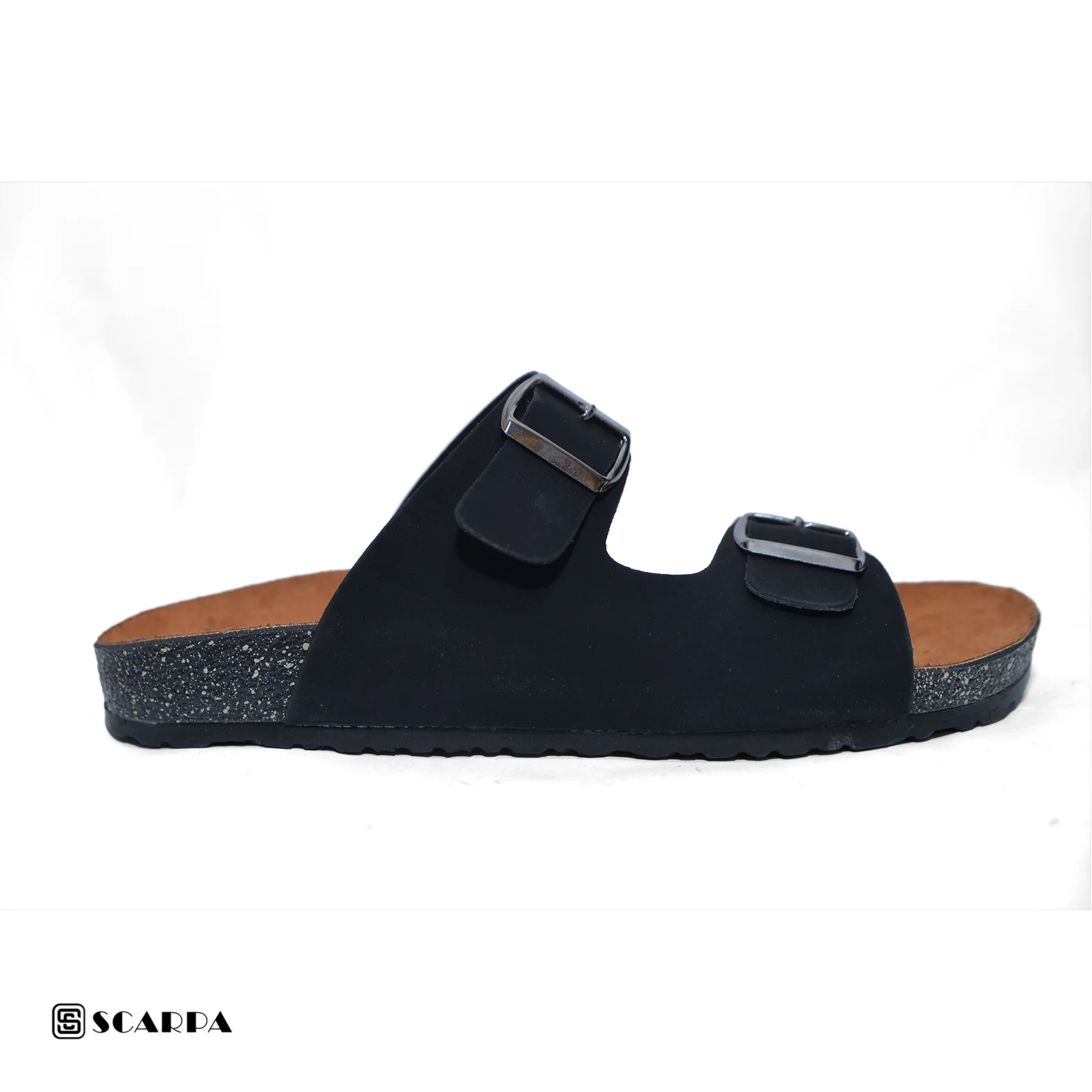 New comfartable Men's Fashion Clog- BLACK Color Model V 994 - Image 2