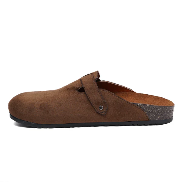 New comfartable Men's Fashion Clog- COFFE Color Model V Clog - Image 2