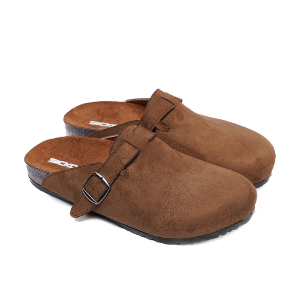 New comfartable Men's Fashion Clog- COFFE Color Model V Clog - Image 3