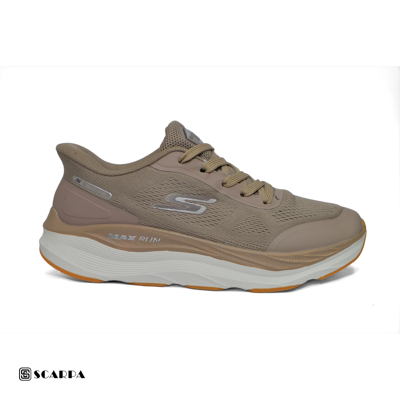New comfartable Men's Skechers with BEIGE Color ,Model SC 07 - Image 2