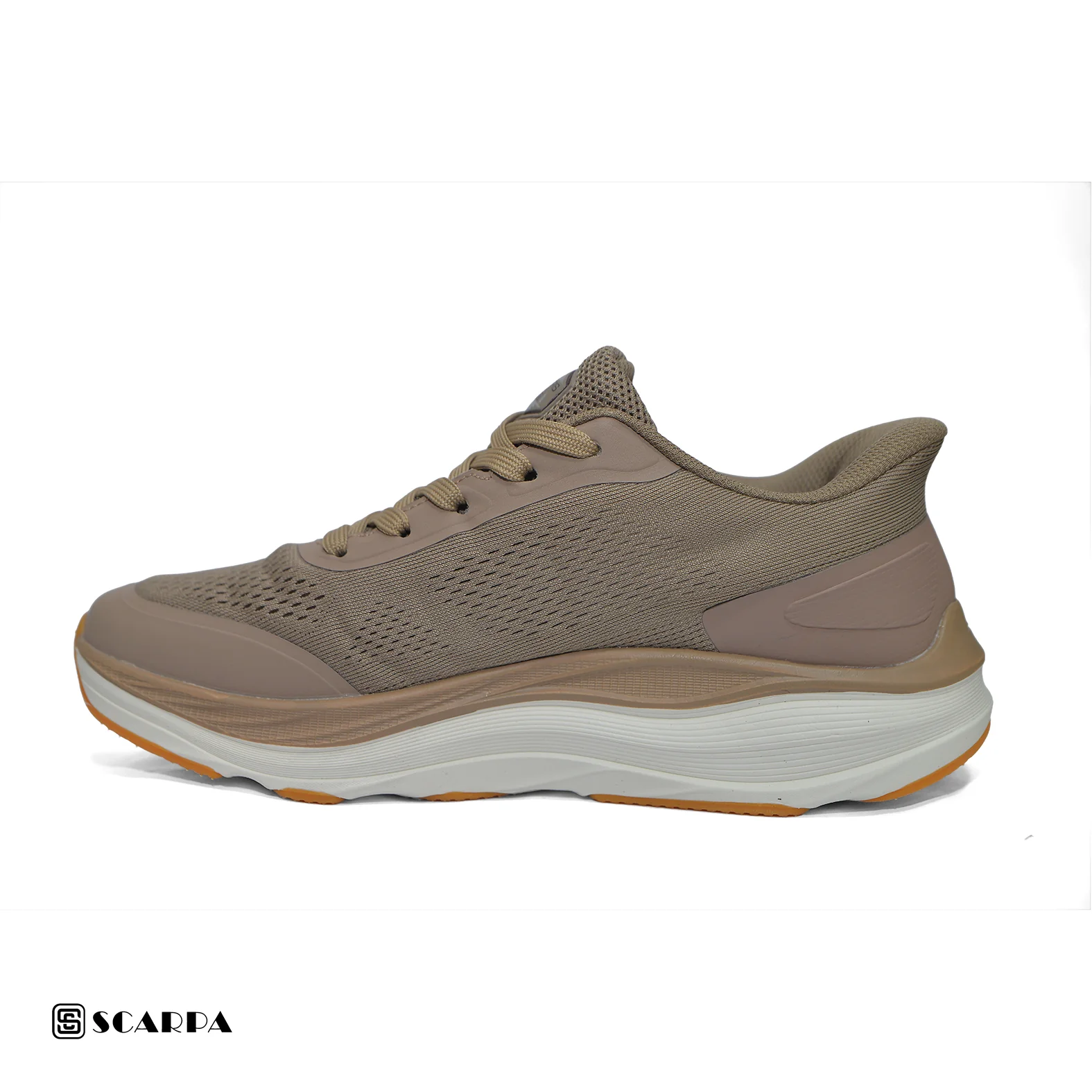 New comfartable Men's Skechers with BEIGE Color ,Model SC 07 - Image 3