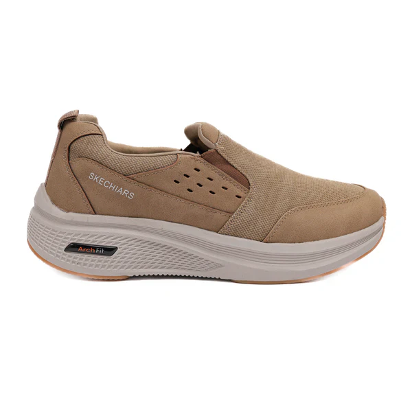New comfartable Men's Skechers with BEIGE Color ,Model VL32 - Image 2