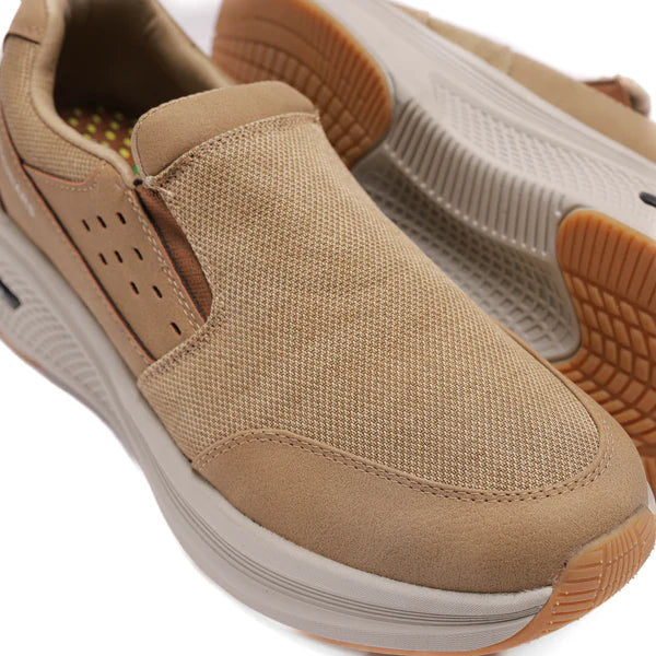 New comfartable Men's Skechers with BEIGE Color ,Model VL32 - Image 4
