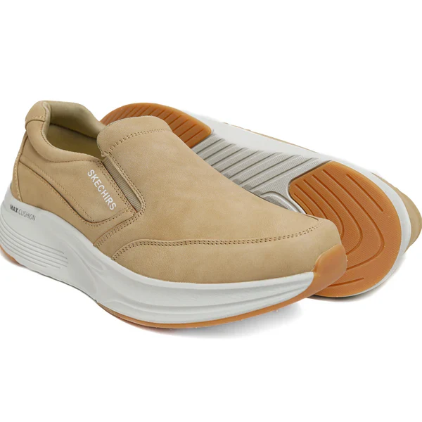 New comfartable Men's Skechers with BEIGE Color ,Model VL51 - Image 3