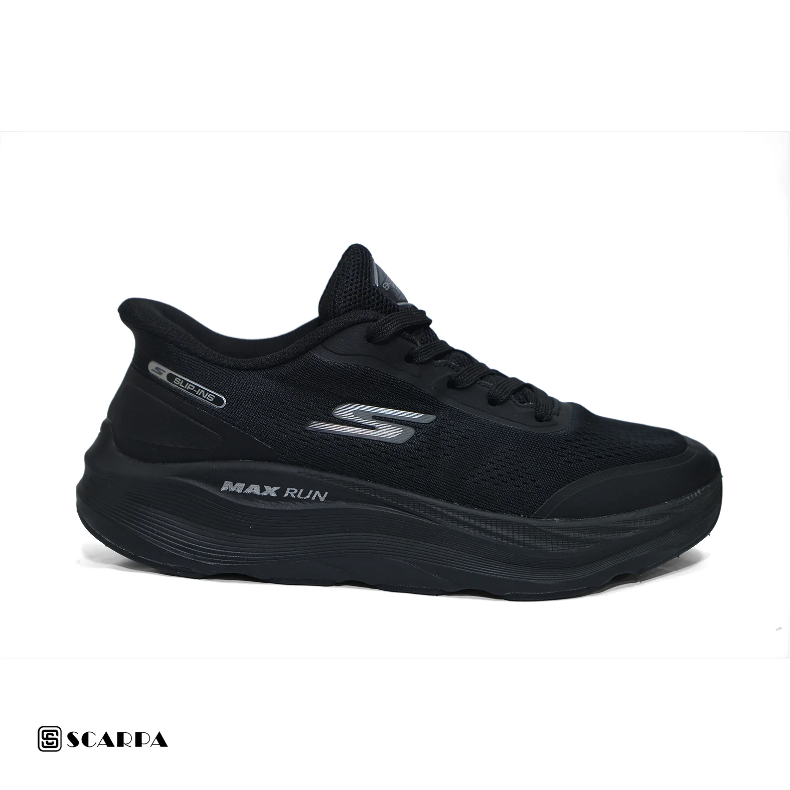 New comfartable Men's Skechers with BLACK Color ,Model  SC 07 - Image 2