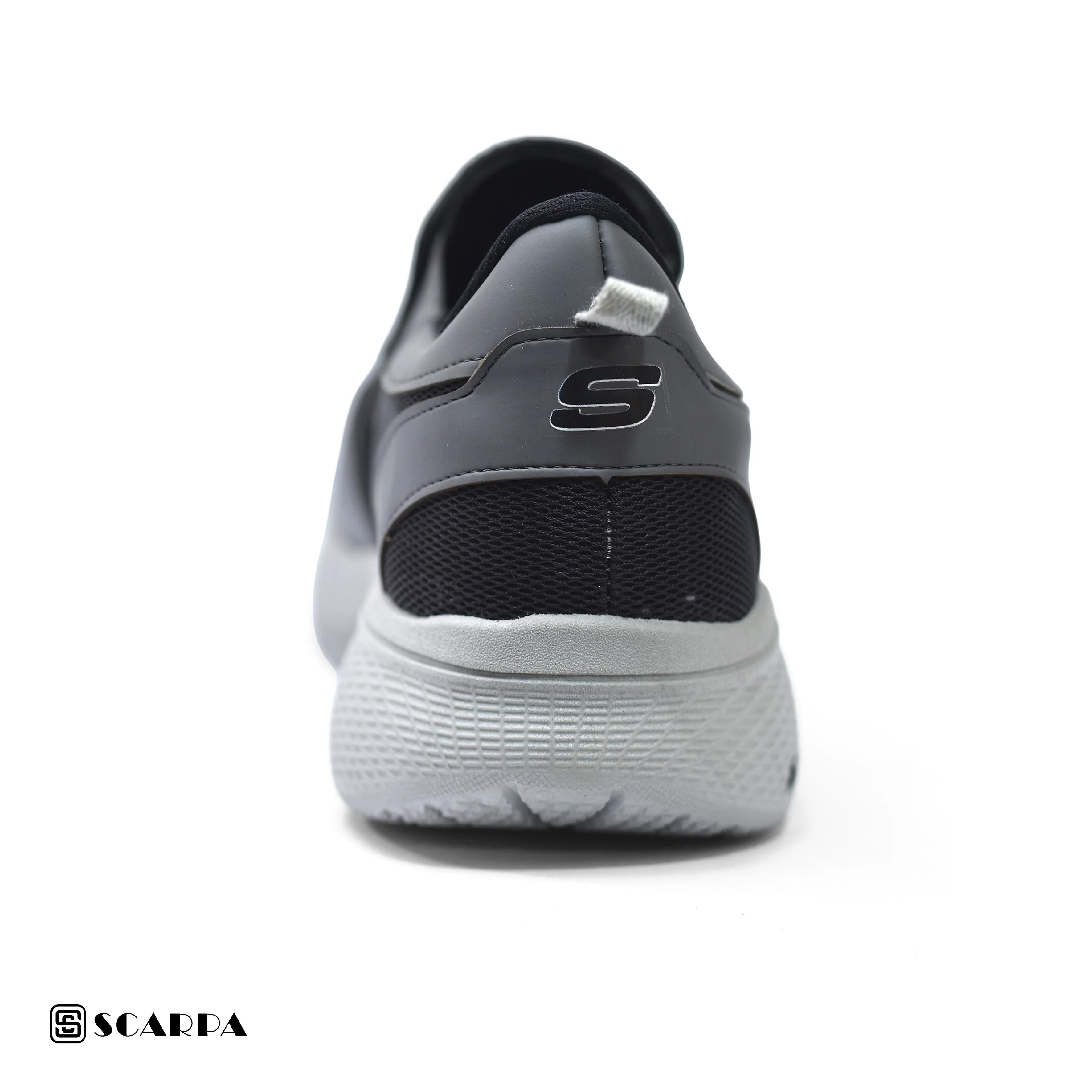 New comfartable Men's Skechers with BLACK&GRAY Color ,Model  SC S100 - Image 4