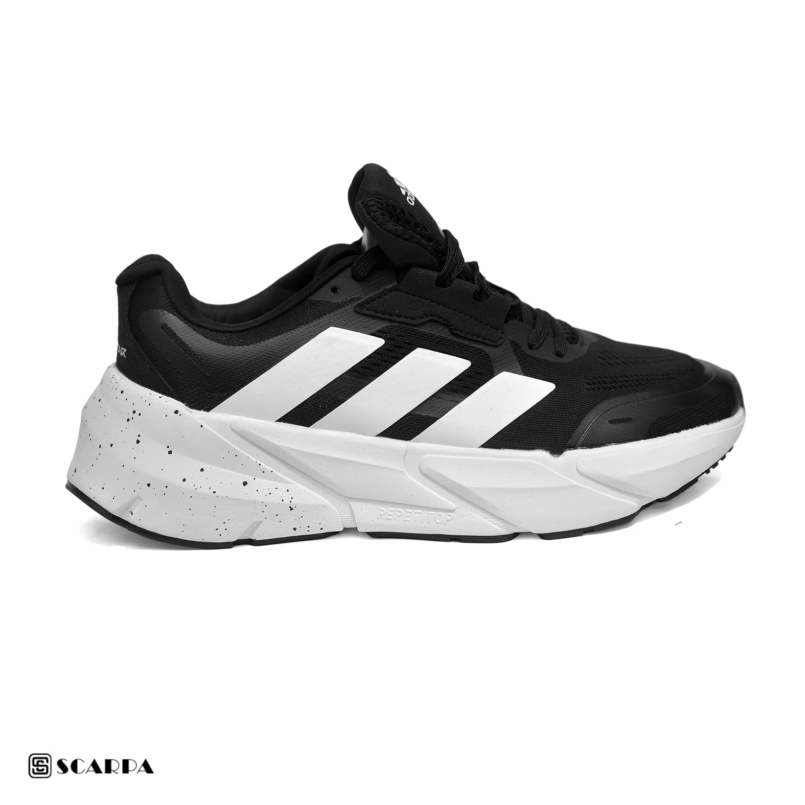 New comfartable Men's Skechers with BLACK&WHITE Color ,Model MIRROR ADISTAR - Image 2