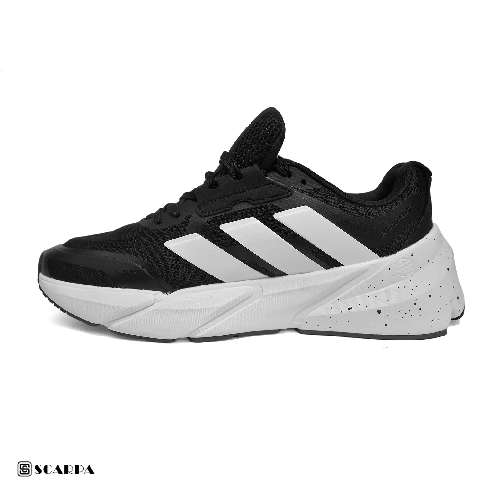 New comfartable Men's Skechers with BLACK&WHITE Color ,Model MIRROR ADISTAR - Image 3