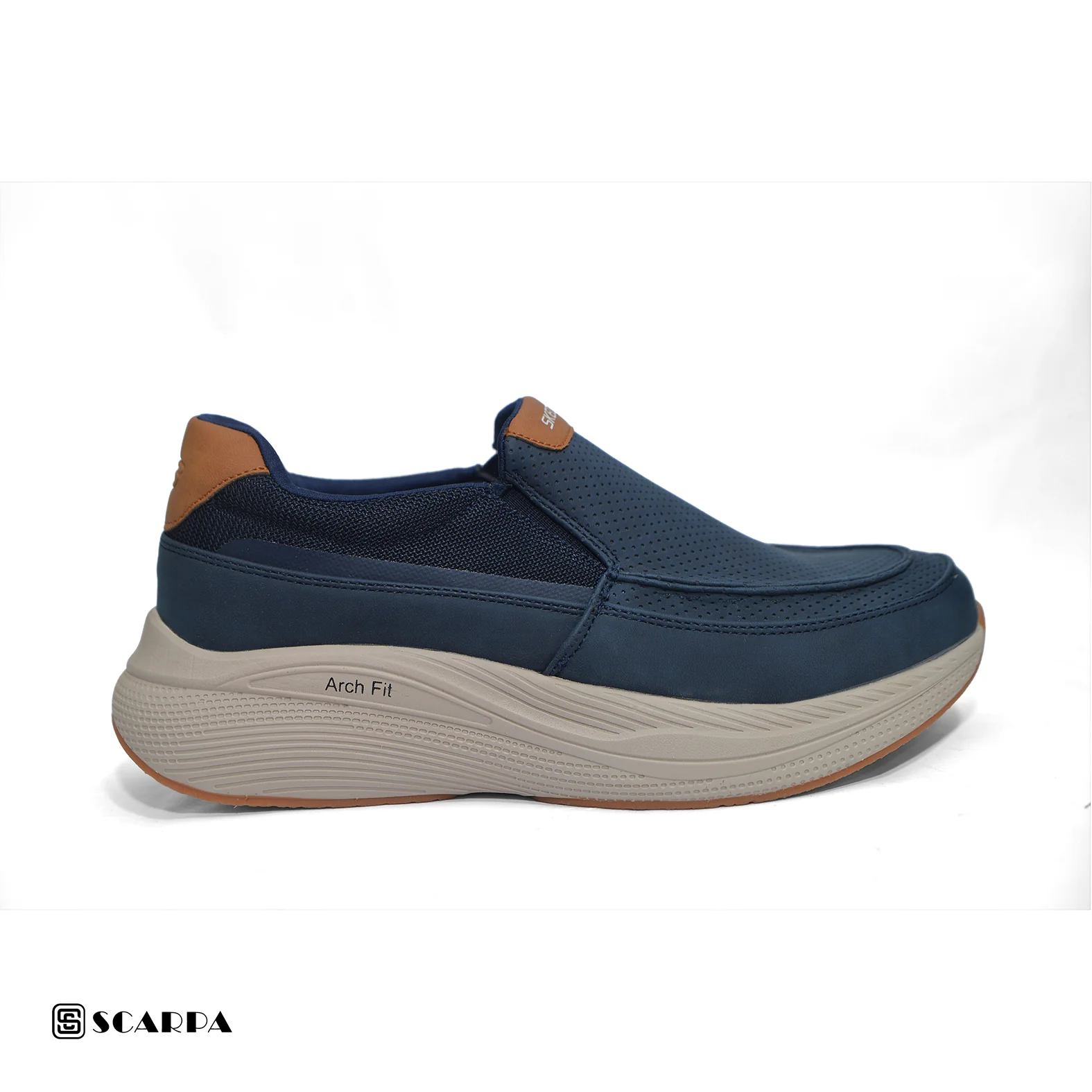 New comfartable Men's Skechers with BLUE Color ,Model E3 - Image 2