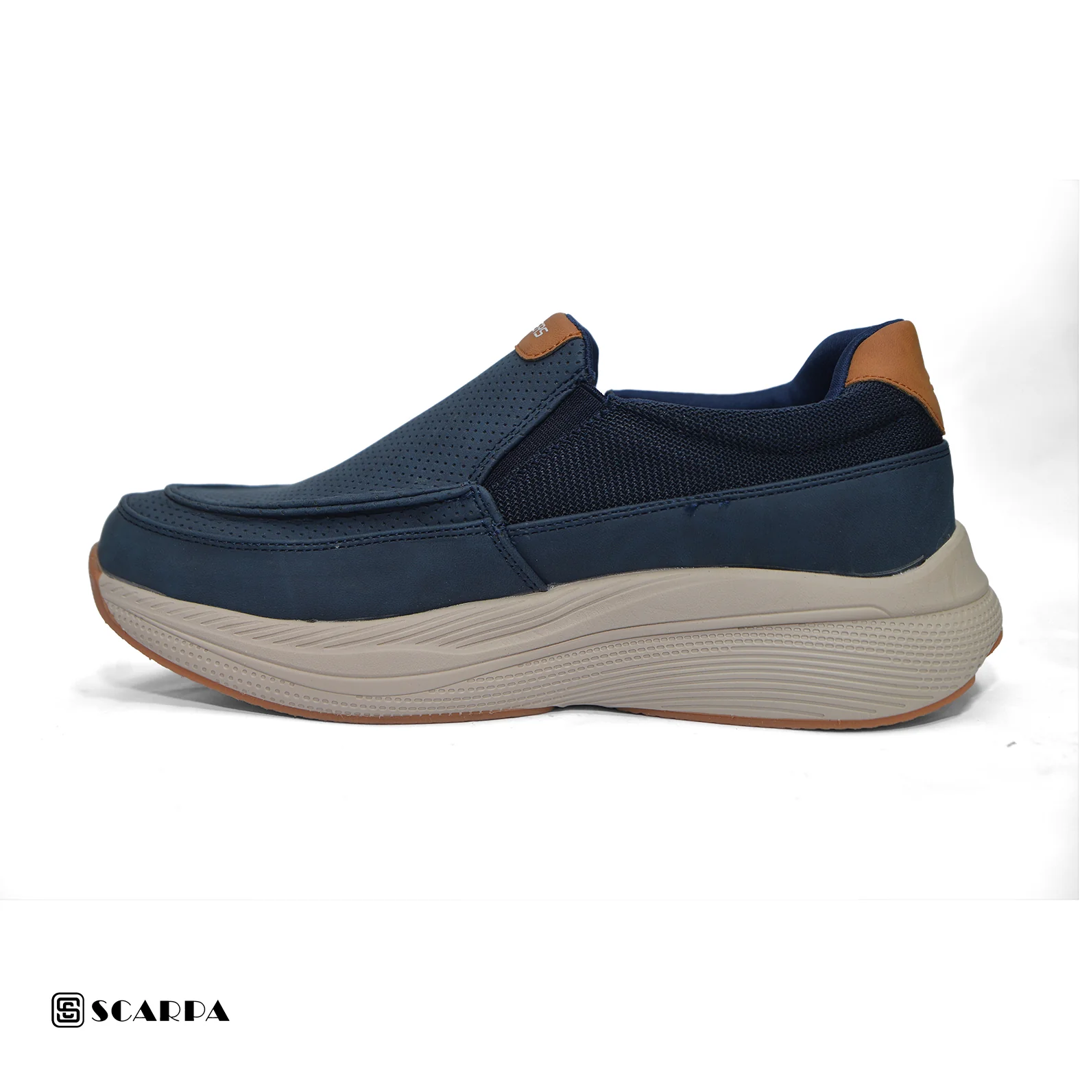 New comfartable Men's Skechers with BLUE Color ,Model E3 - Image 3