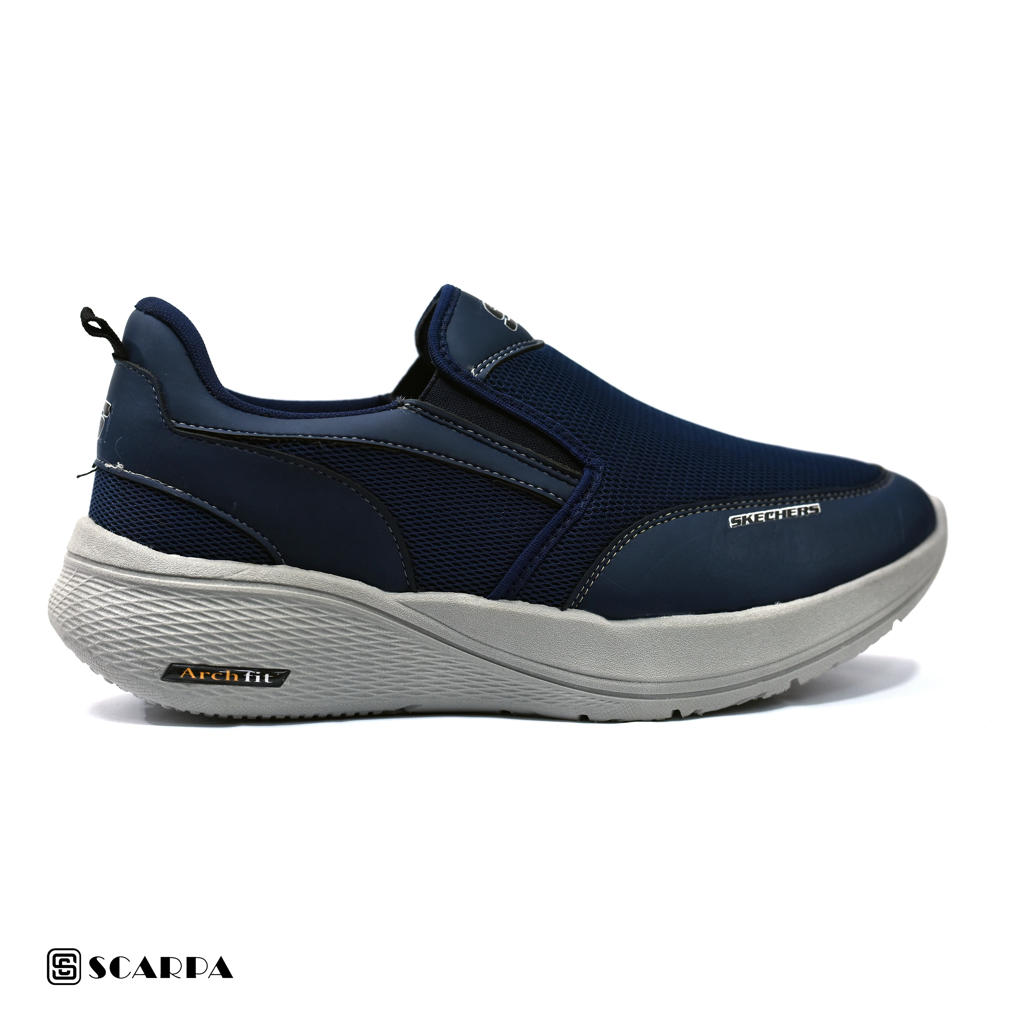 New comfartable Men's Skechers with BLUE Color ,Model SC S100 - Image 2