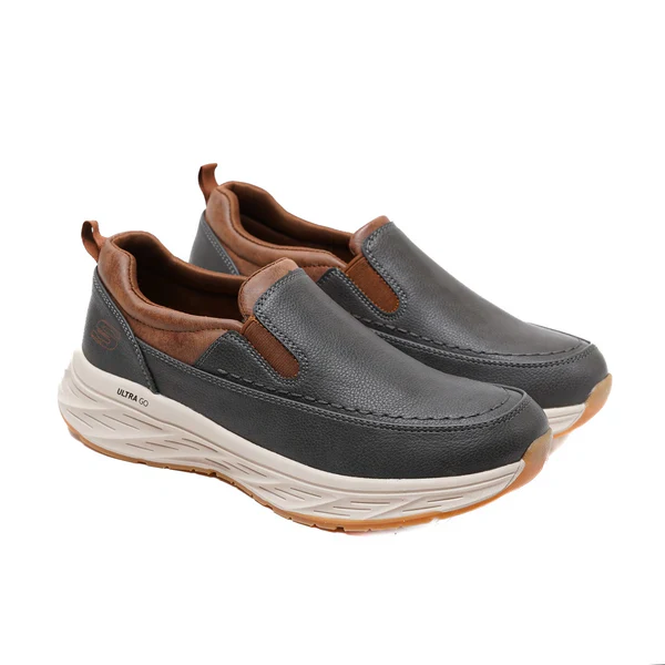 New comfartable Men's Skechers with GRAY Color ,Model E2 - Image 3