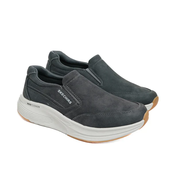 New comfartable Men's Skechers with GRAY Color ,Model VL51 - Image 4