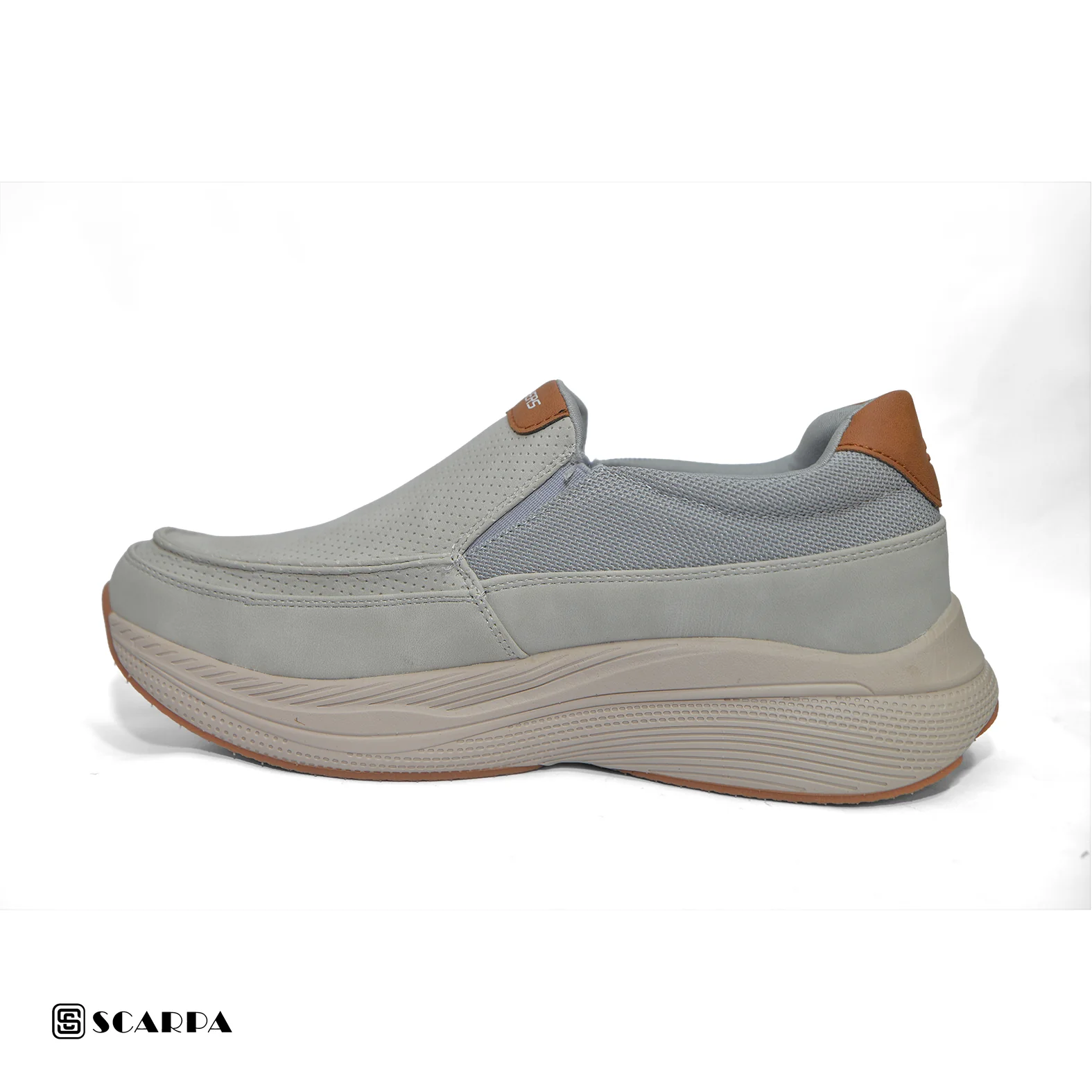 New comfartable Men's Skechers with L.GRAY Color ,Model E3 - Image 3
