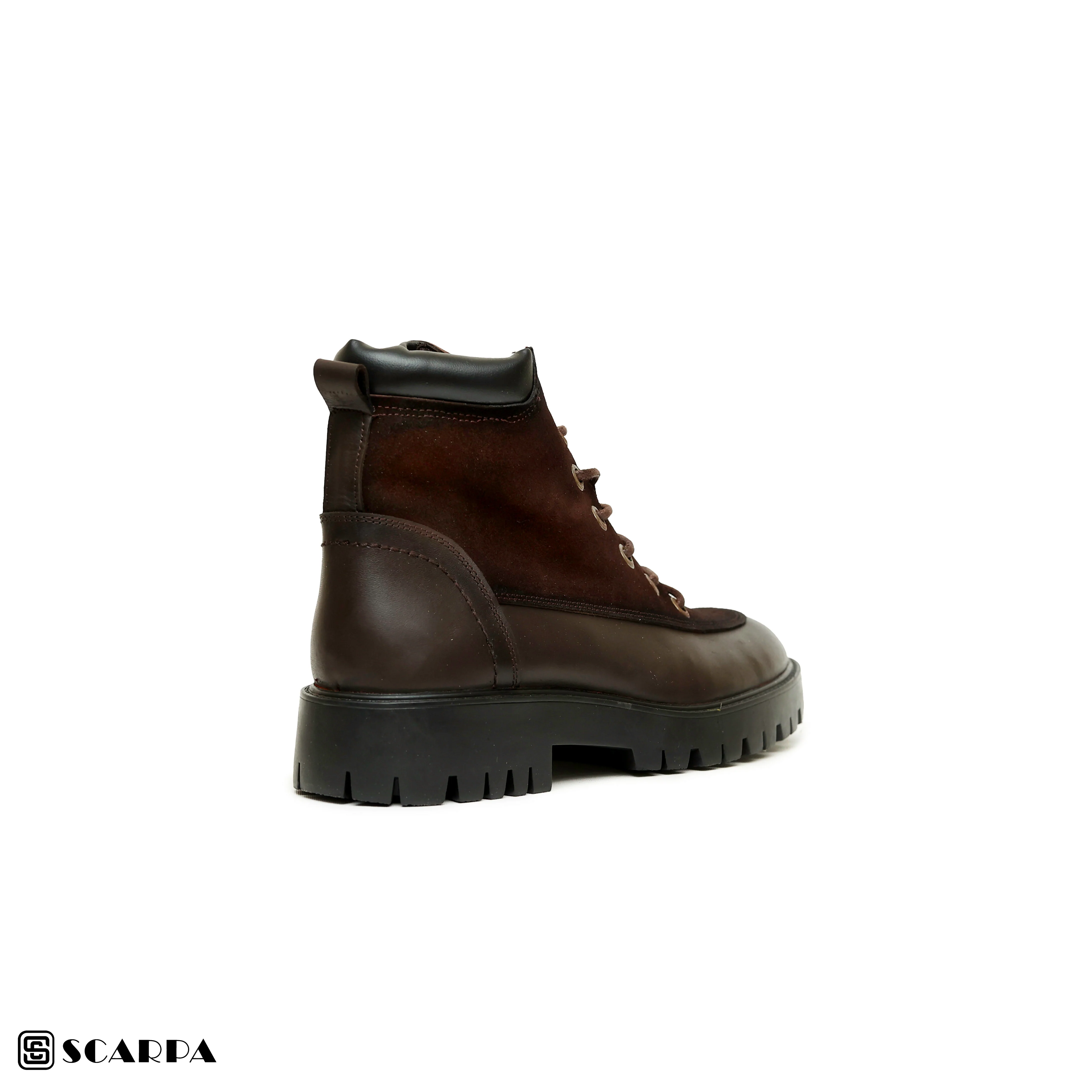 New comfartable Scarpa Leather Boot with BROWEN Color Model V R09 - Image 3