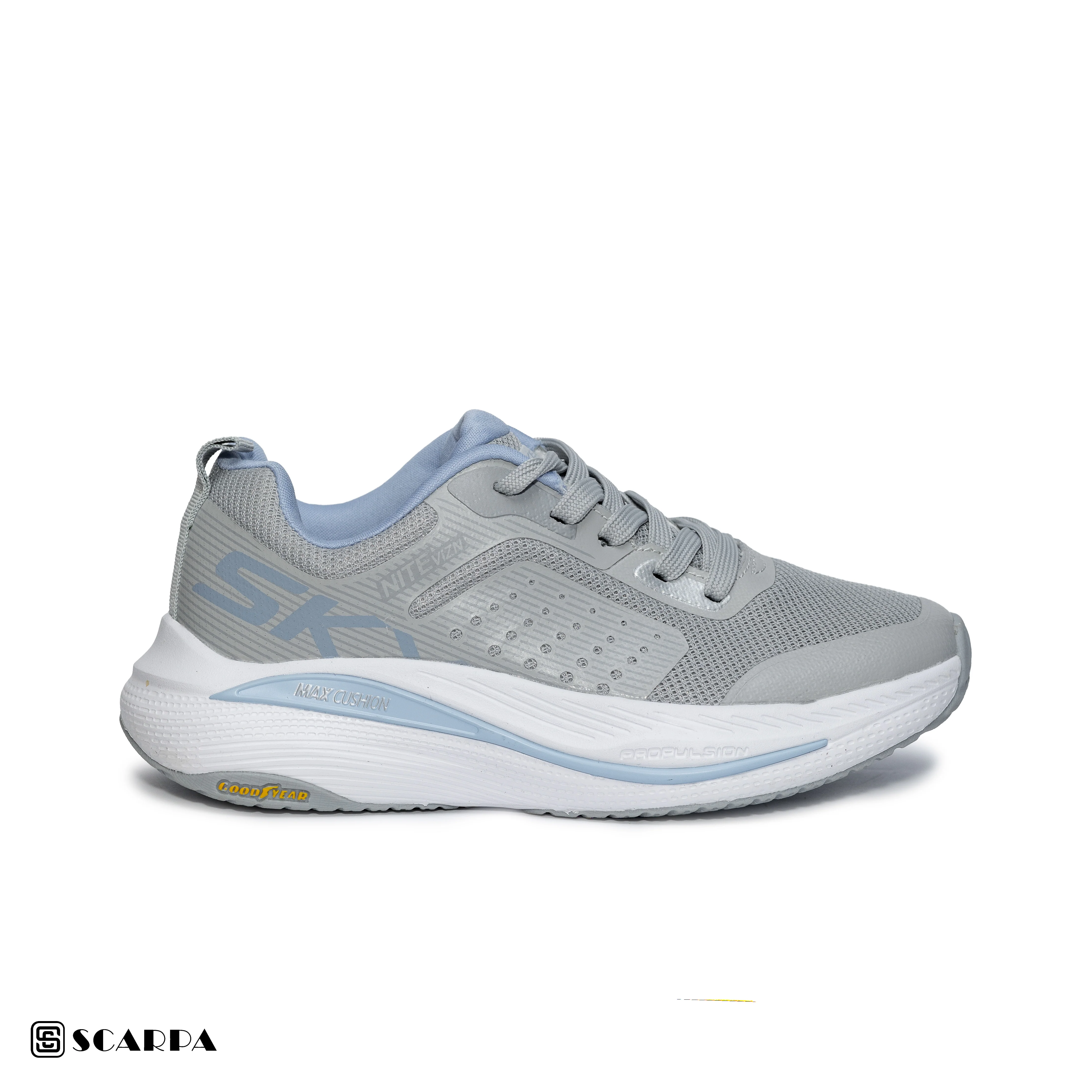 New comfartable Skechers with GRAY Color ,Model SC NITE - Image 2