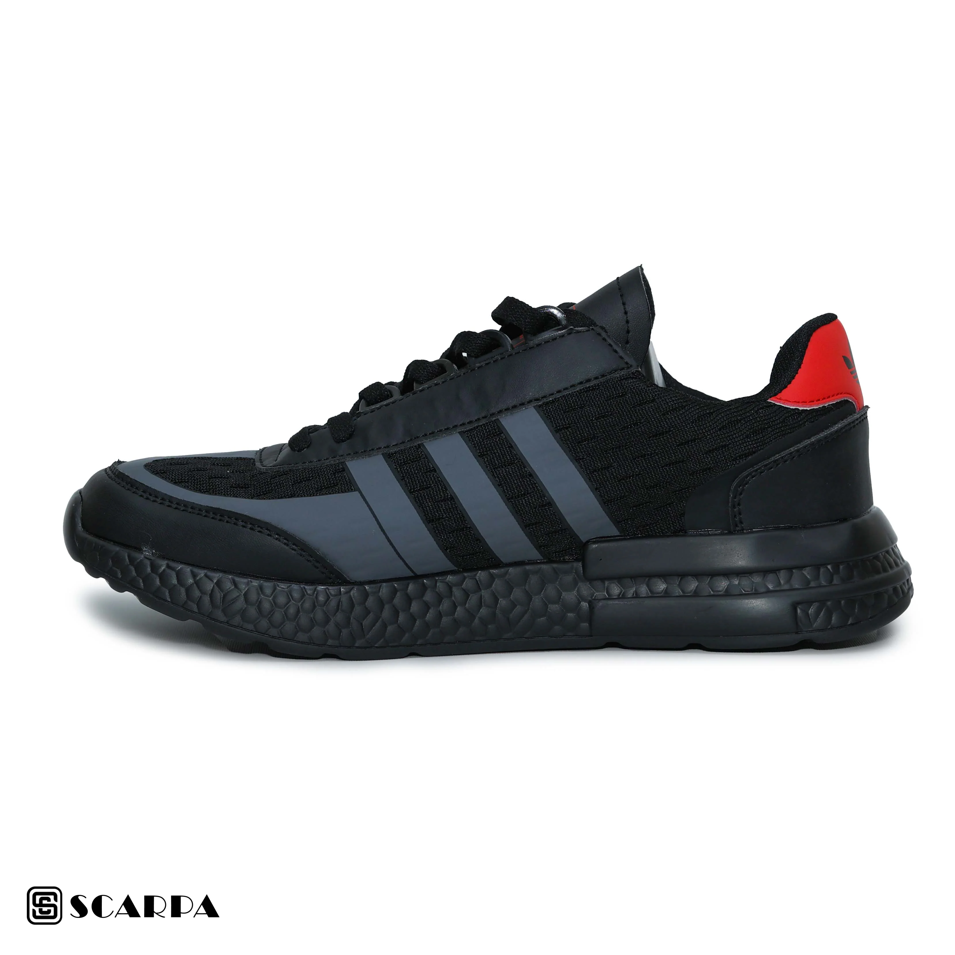 New comfortable Fashion Sneakers with BLACK Color ,Scarpa Model ADI ZX2 500 - Image 3