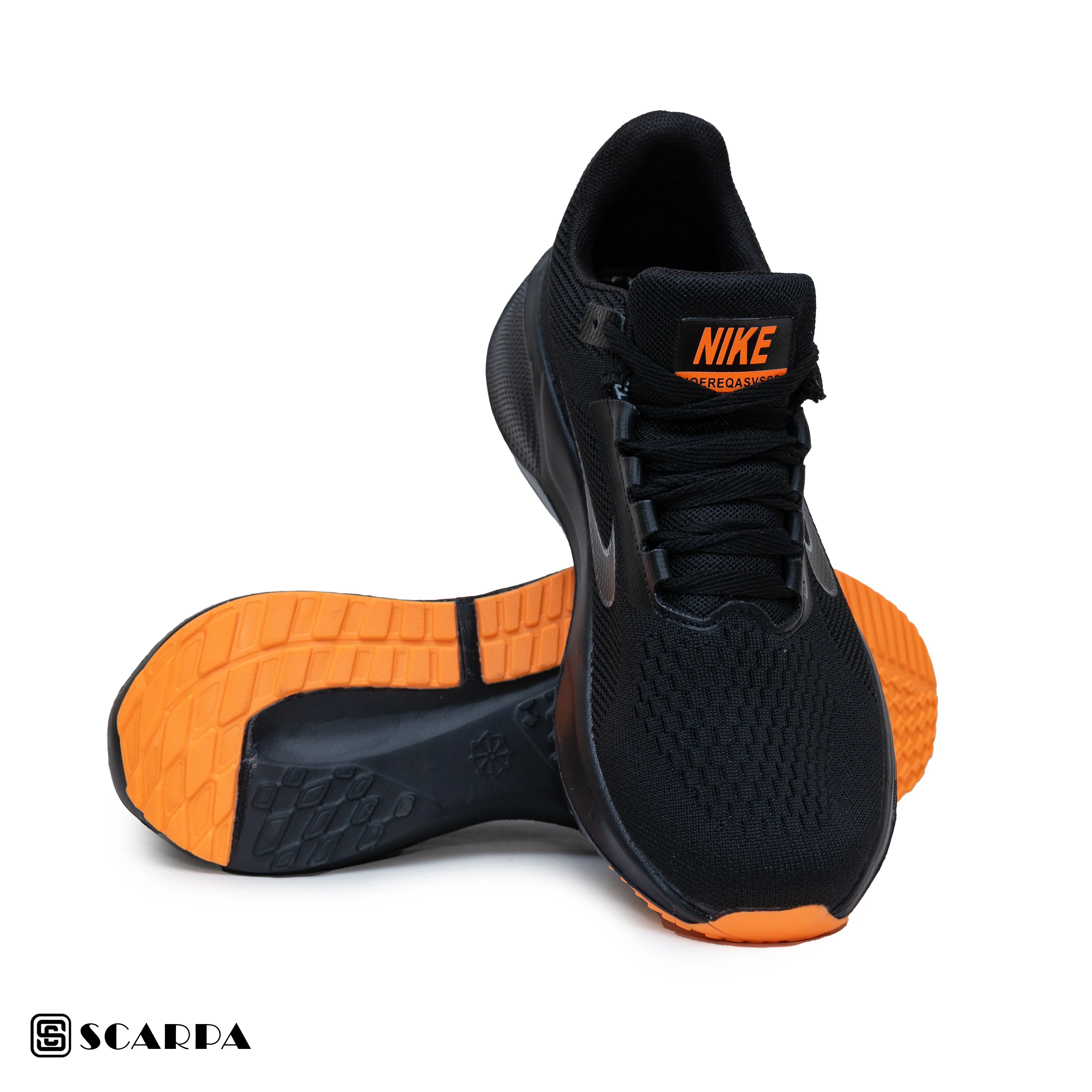 New comfortable Fashion Sneakers with BLACK Color ,Scarpa Model AIR ZOOM - Image 4
