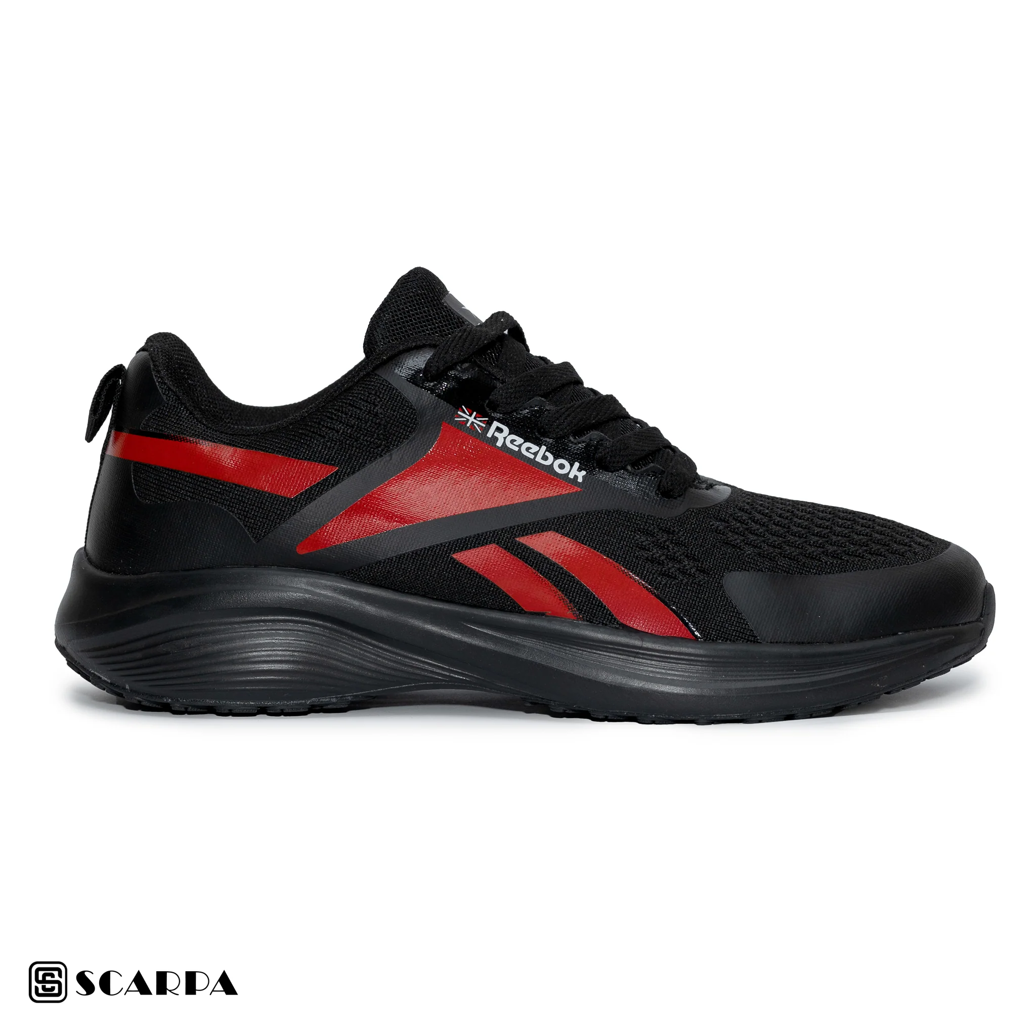 New comfortable Fashion Sneakers with BLACK Color ,Scarpa Model REEBOOK - Image 2
