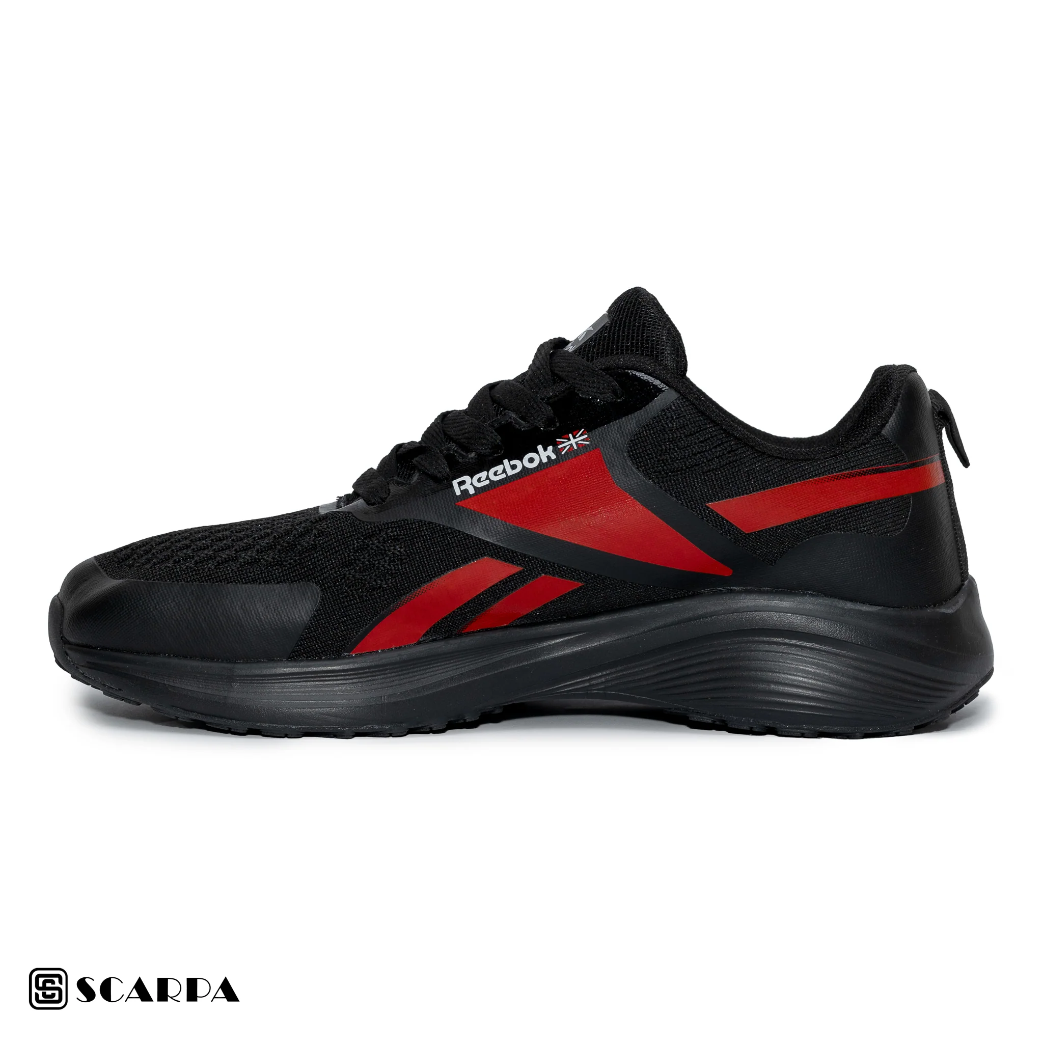 New comfortable Fashion Sneakers with BLACK Color ,Scarpa Model REEBOOK - Image 3