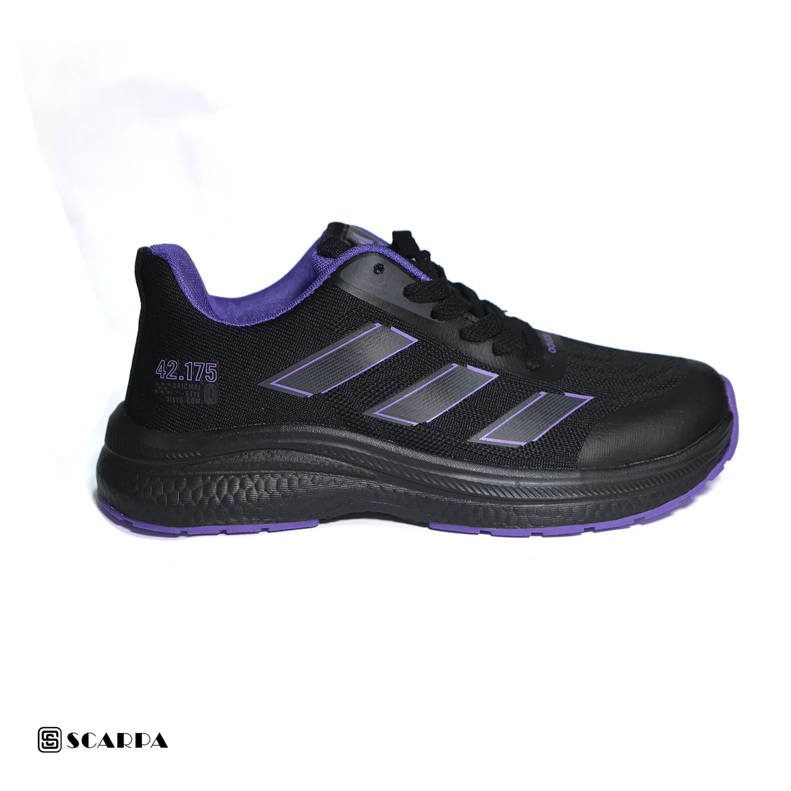 New comfortable Fashion Sneakers with BLACK Color ,Scarpa Model YZ037 - Image 2