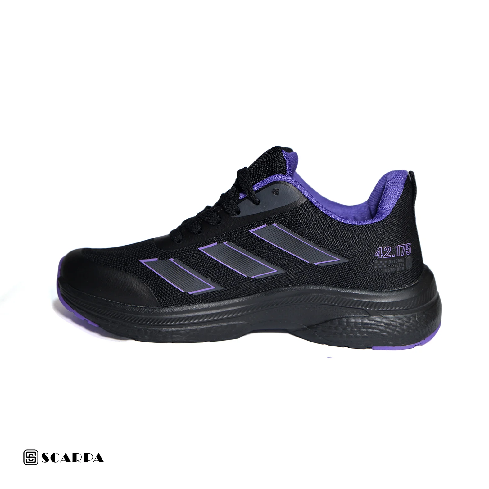New comfortable Fashion Sneakers with BLACK Color ,Scarpa Model YZ037 - Image 3