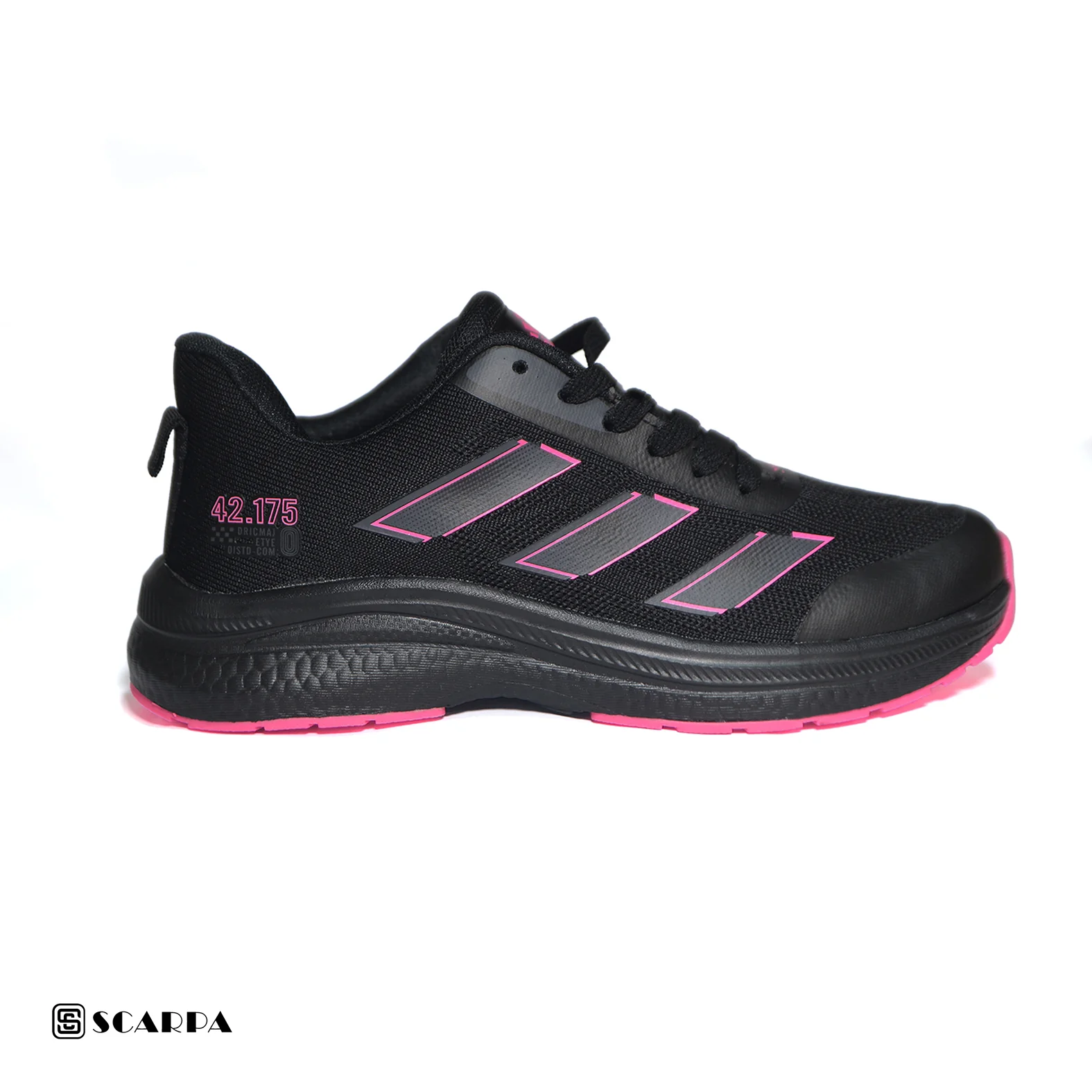 New comfortable Fashion Sneakers with BLACK&PINK Color ,Scarpa Model YZ037 - Image 2
