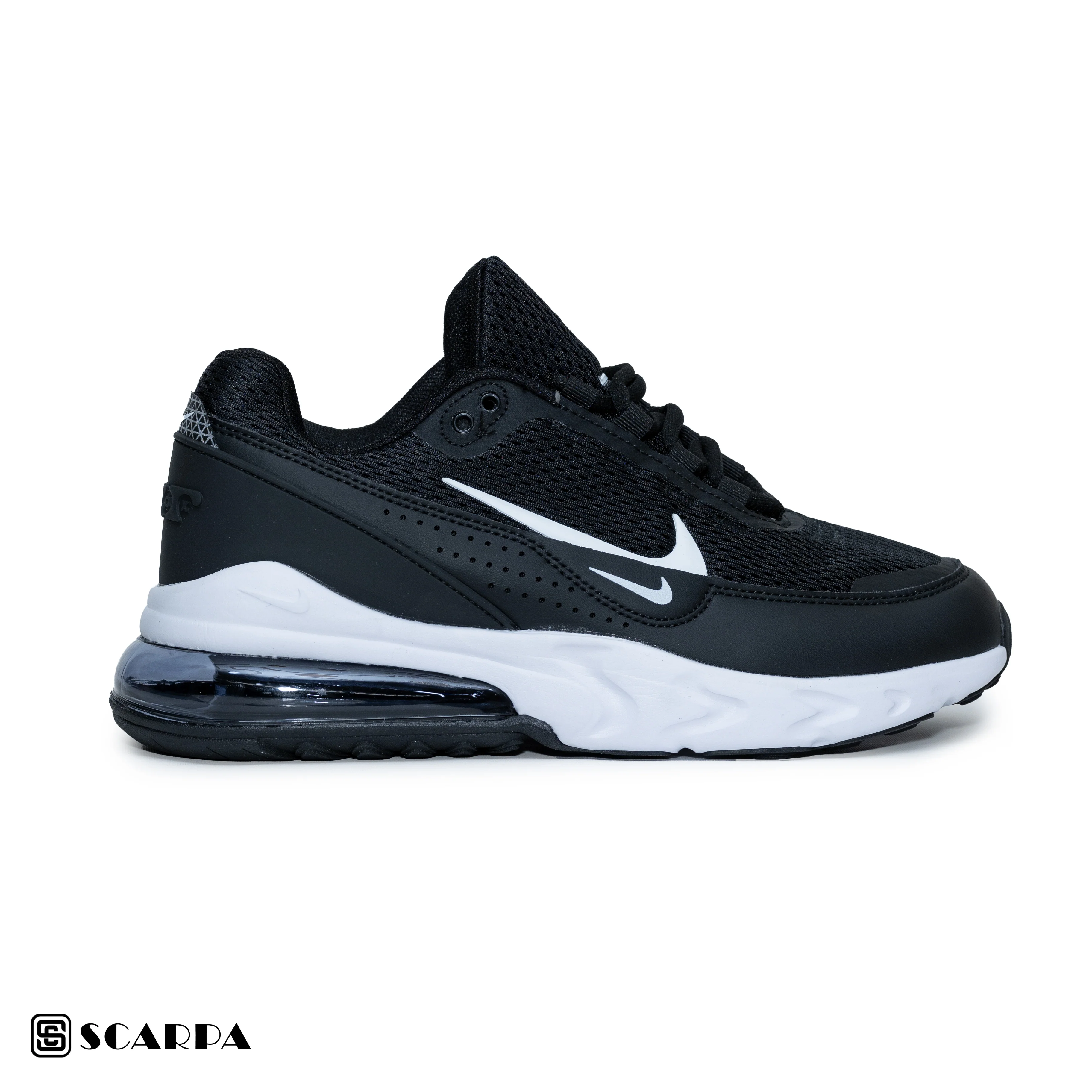 New comfortable Fashion Sneakers with BLACK&WHITE Color ,Scarpa Model Air Max – M184 - Image 2
