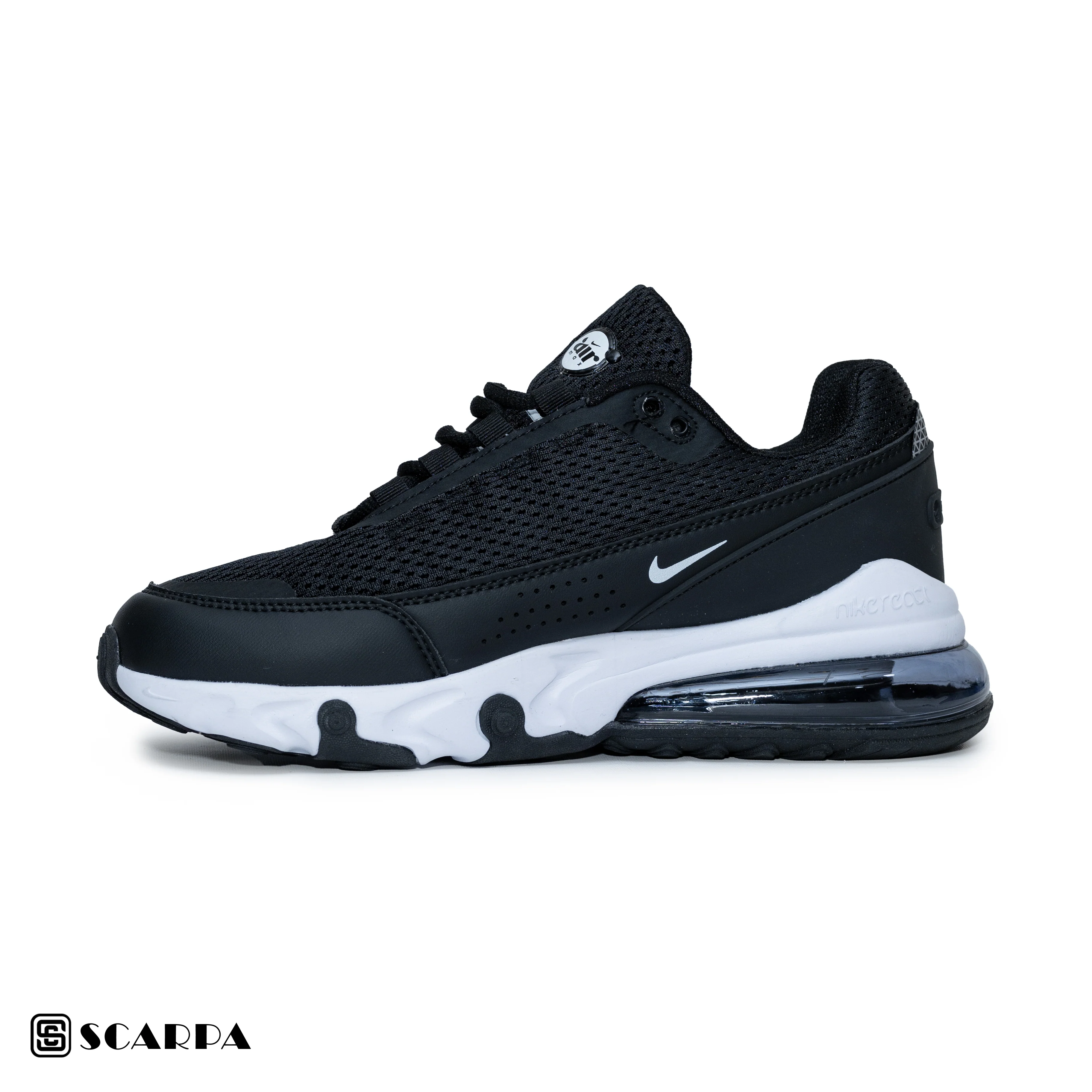 New comfortable Fashion Sneakers with BLACK&WHITE Color ,Scarpa Model Air Max – M184 - Image 3