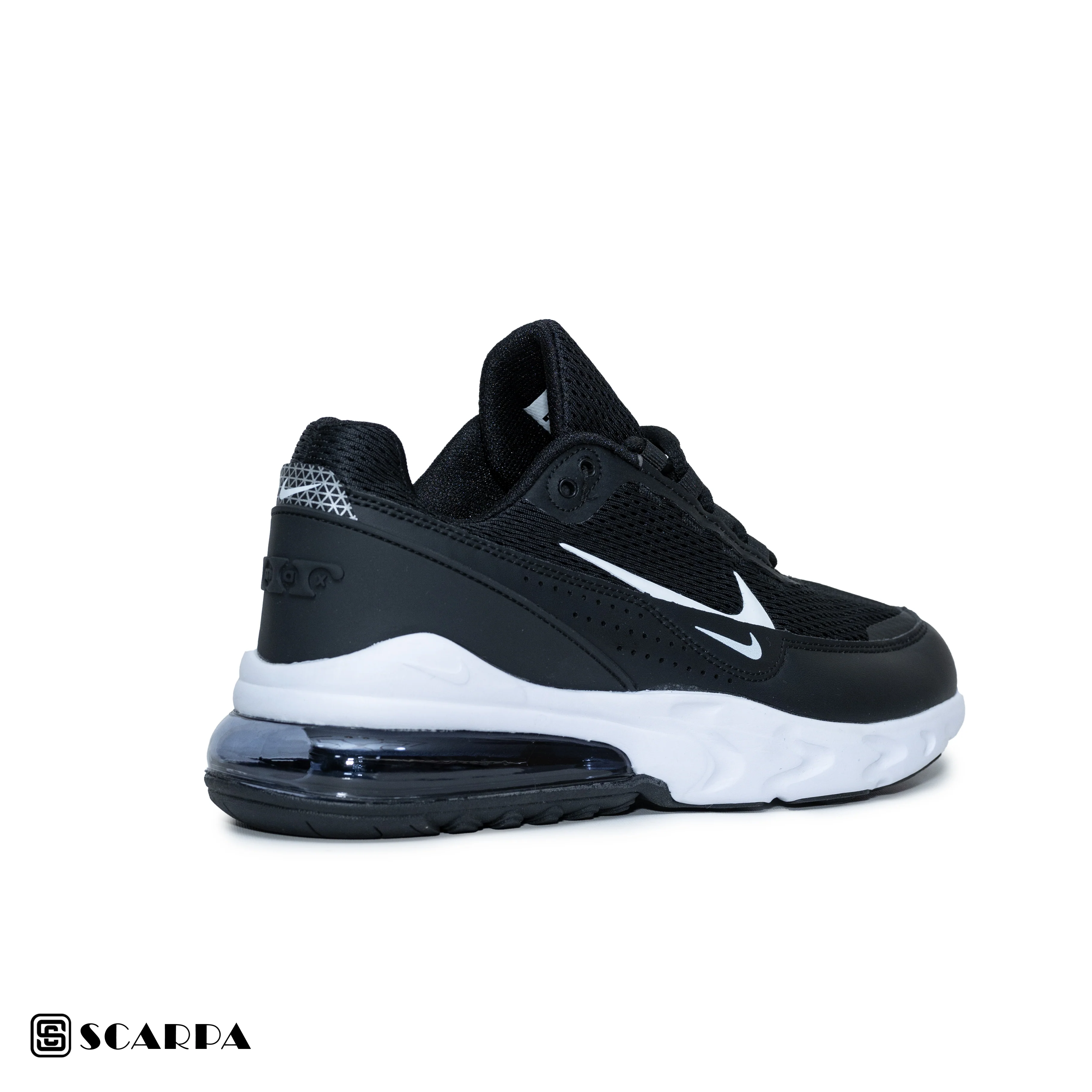 New comfortable Fashion Sneakers with BLACK&WHITE Color ,Scarpa Model Air Max – M184 - Image 4