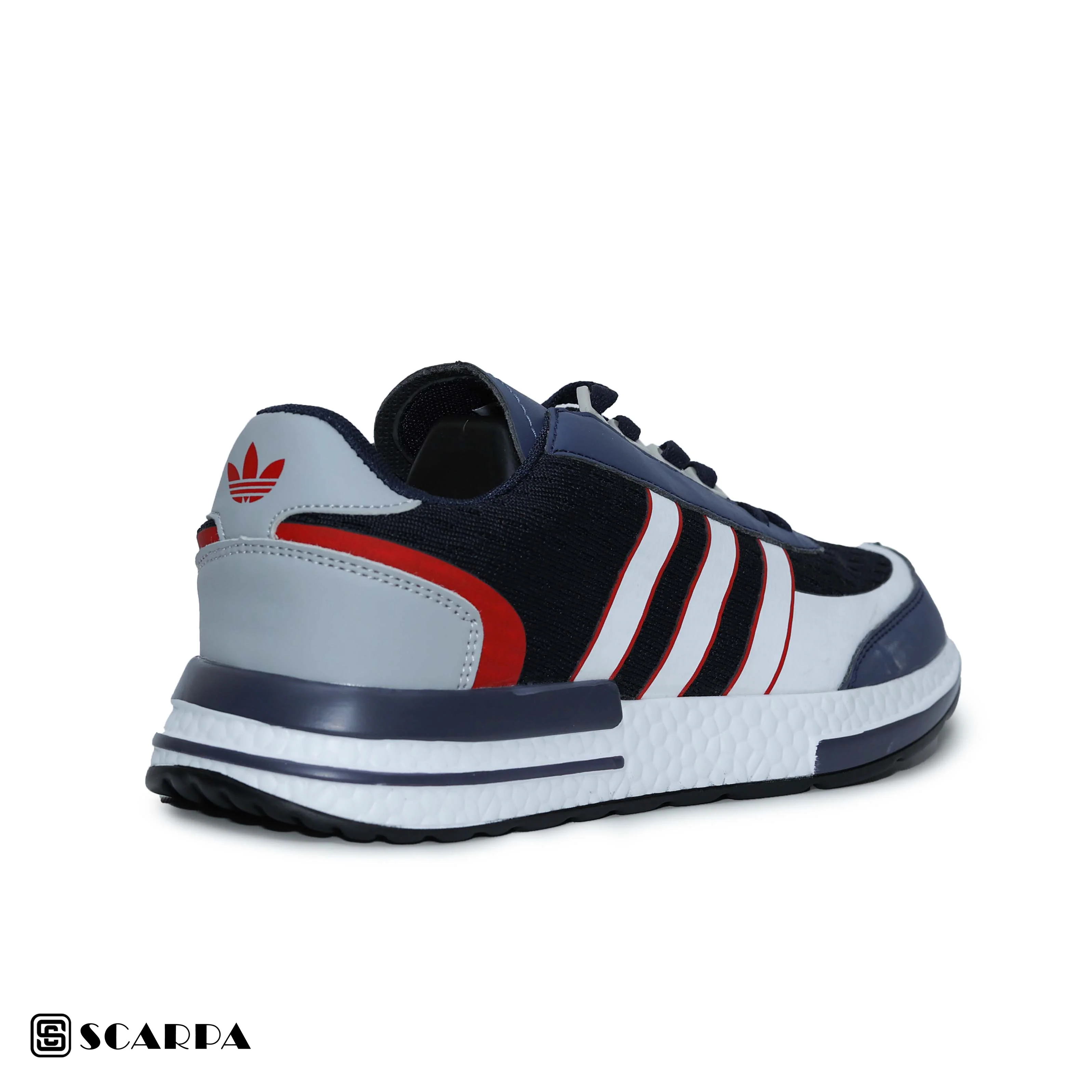 New comfortable Fashion Sneakers with BLUE Color ,Scarpa Model ADI ZX2 500 - Image 4