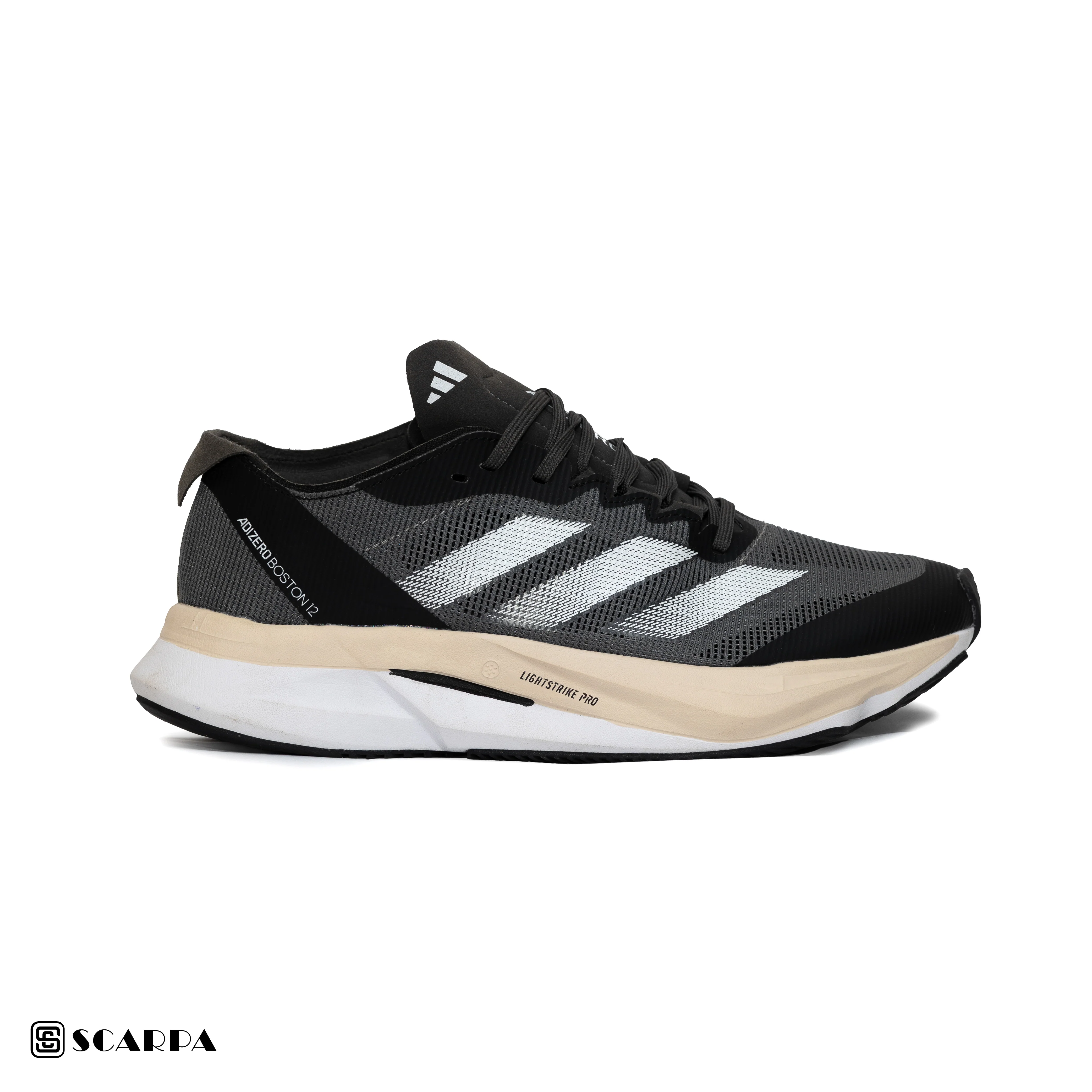 New comfortable Fashion Sneakers with DARK GRAY Color ,Scarpa Model  ADIZERO - Image 2