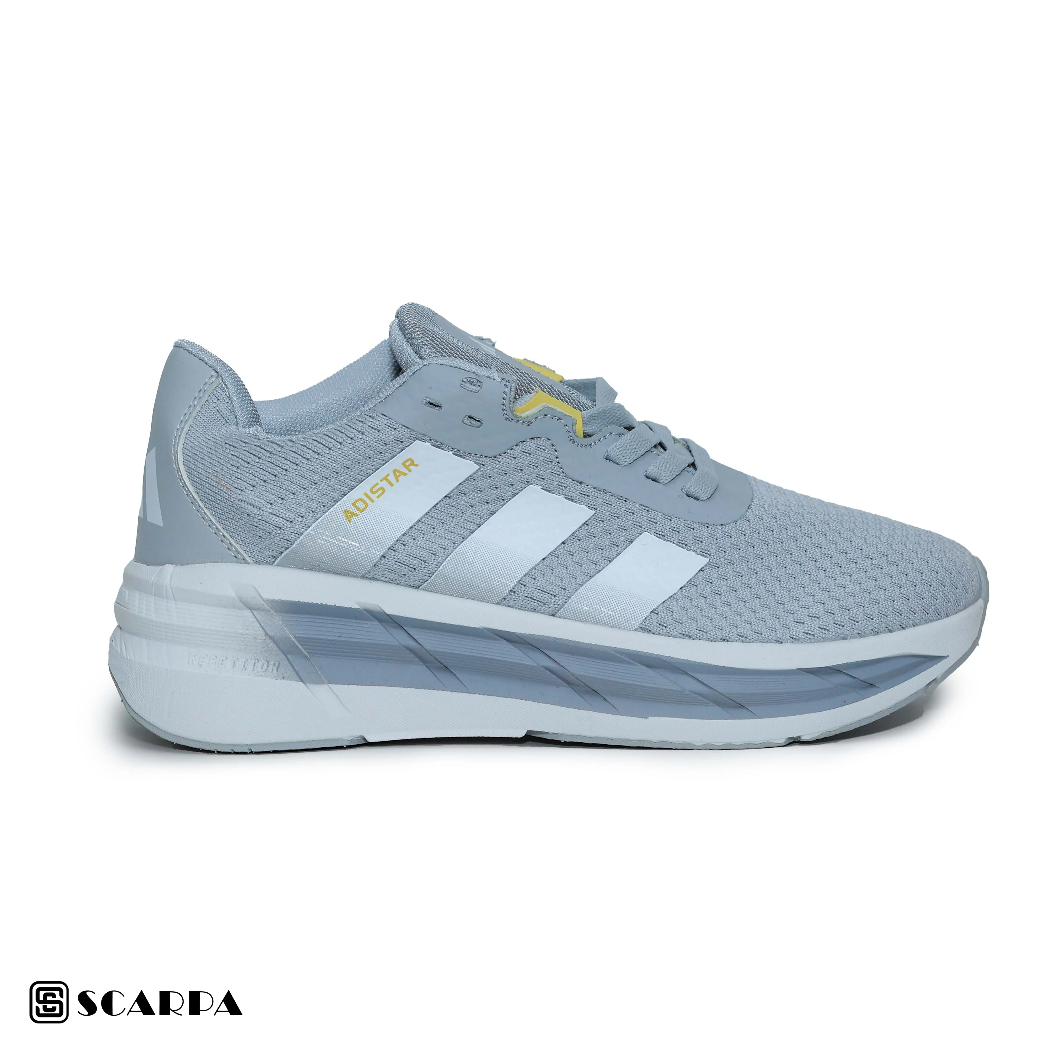 New comfortable Fashion Sneakers with GRAY Color ,Scarpa Model ADI STAR - Image 2