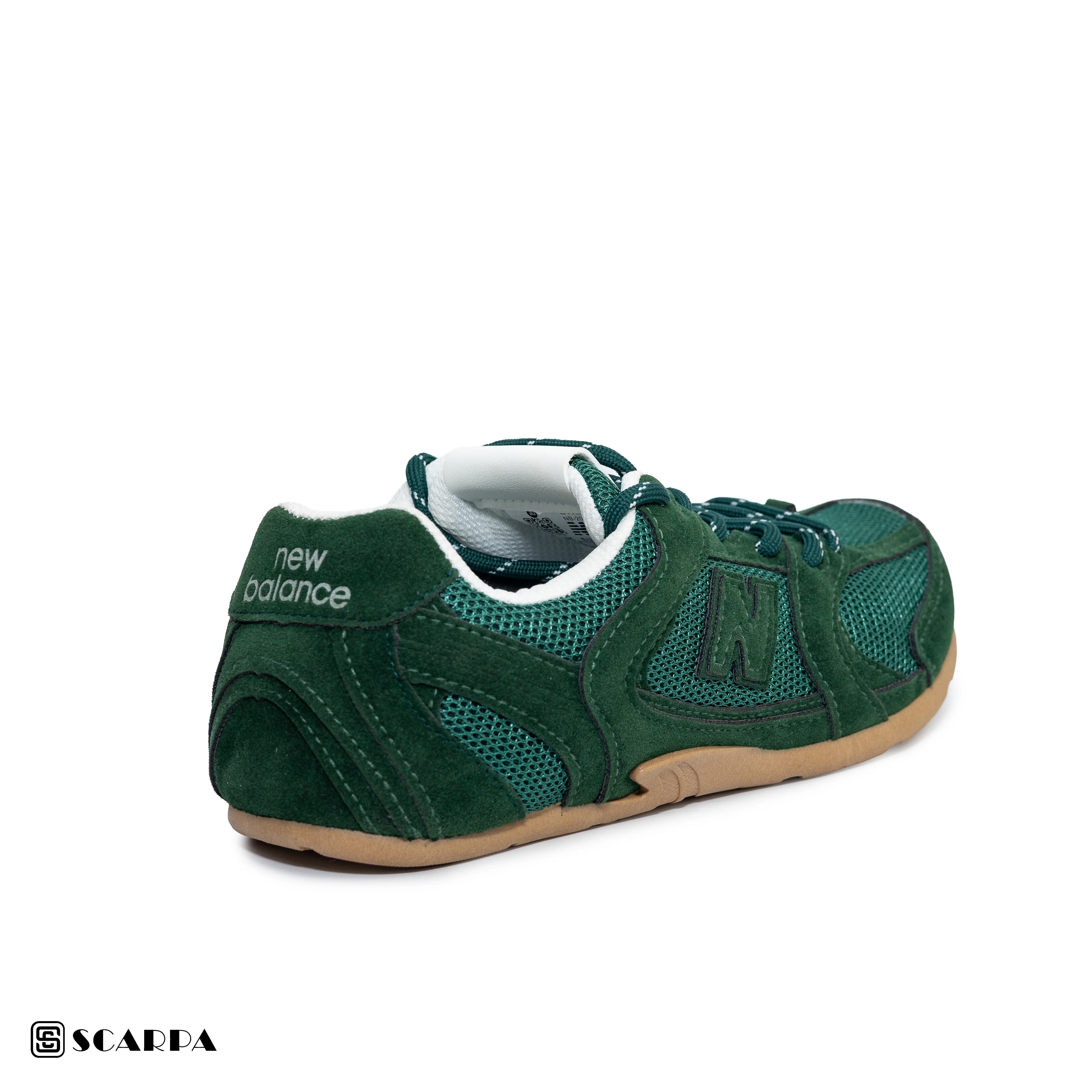 New comfortable Fashion Sneakers with GREEN Color ,Scarpa Model SH2 NB-201 - Image 4