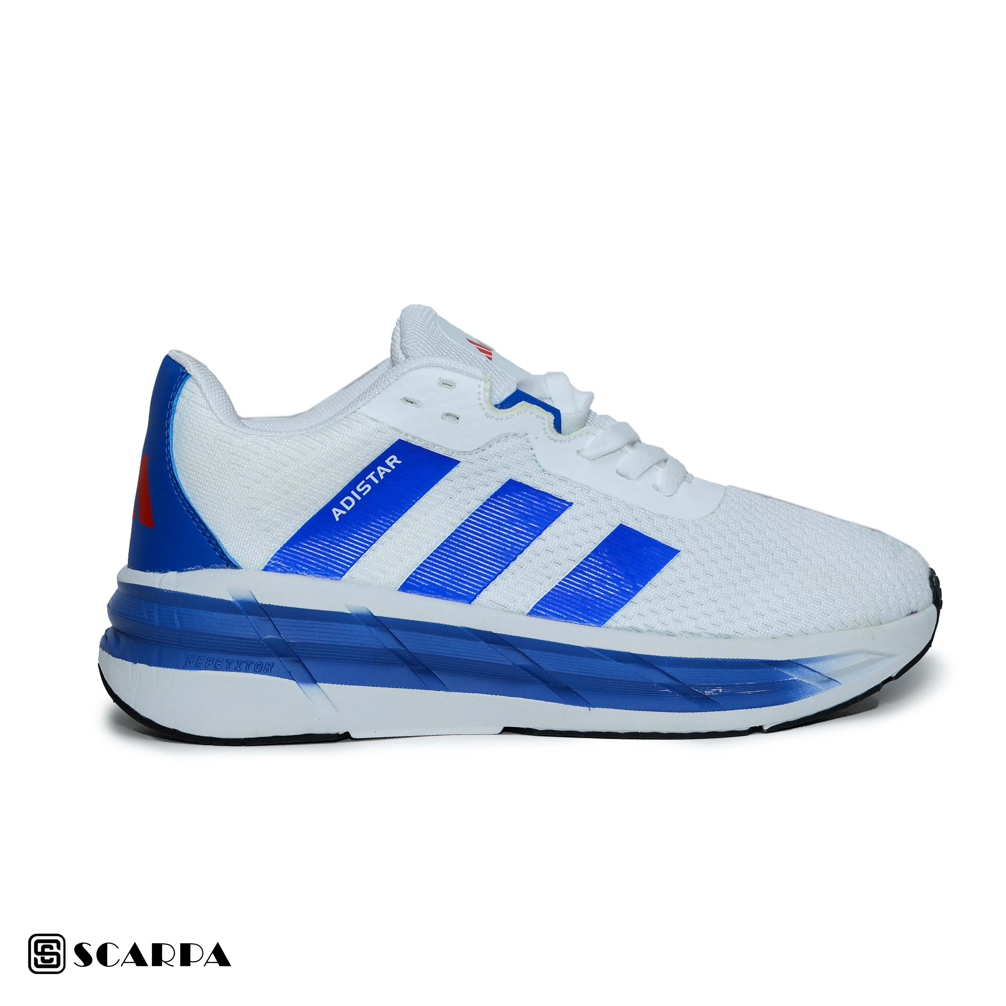 New comfortable Fashion Sneakers with WHITE Color ,Scarpa Model ADI STAR - Image 2