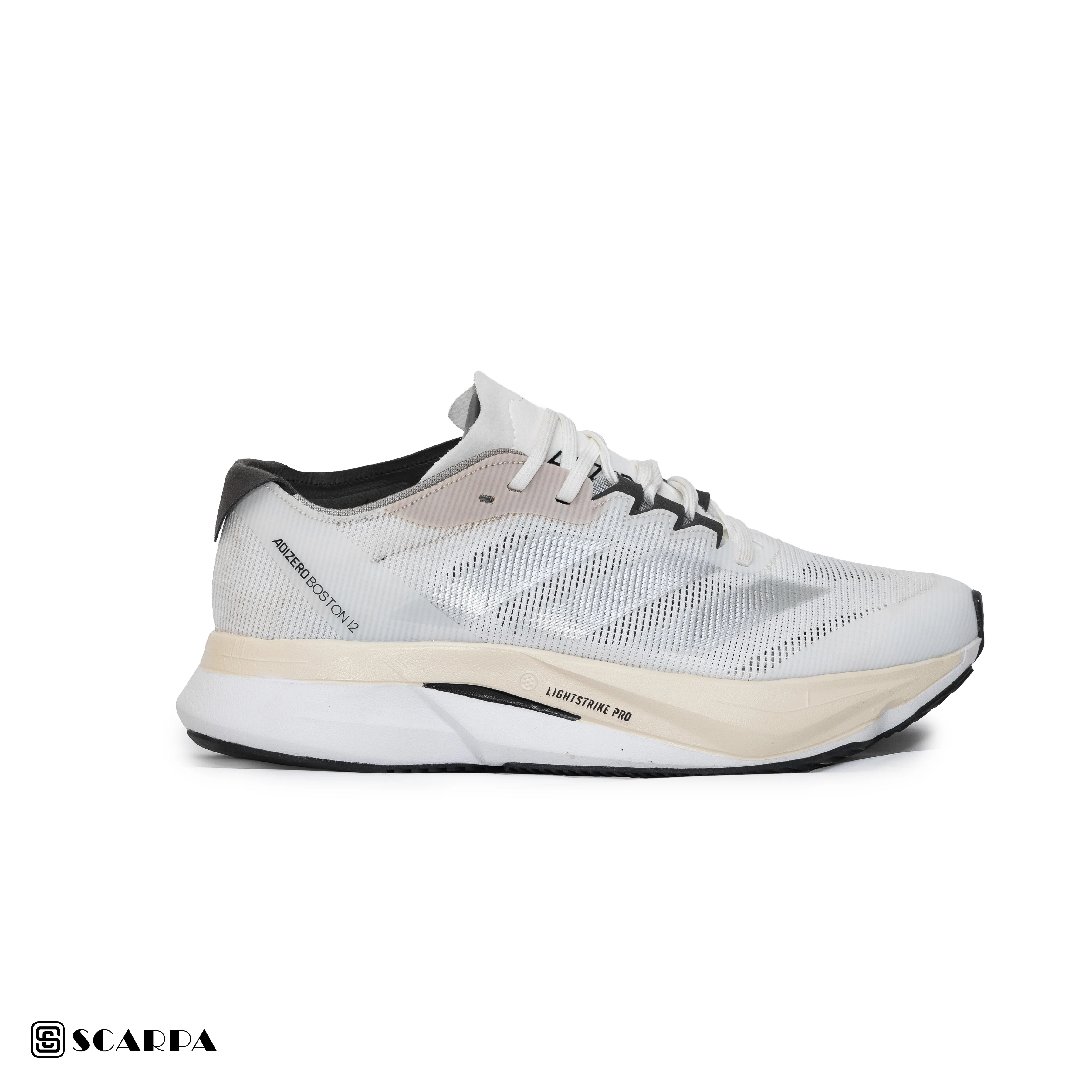 New comfortable Fashion Sneakers with WHITE Color ,Scarpa Model ADIZERO - Image 2