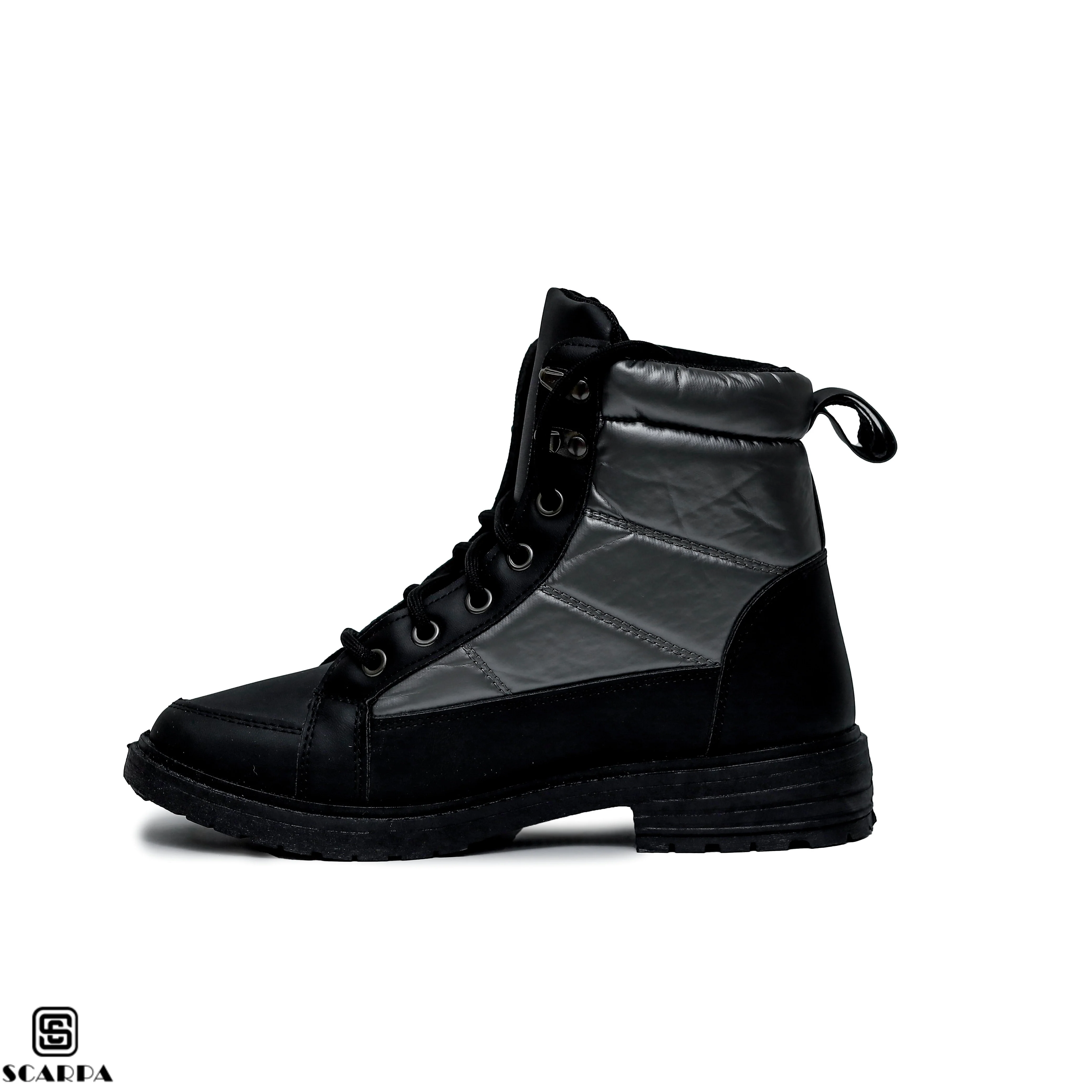Scarpa Fashion Boot Model GR375-BLACK&SILVER - Image 3