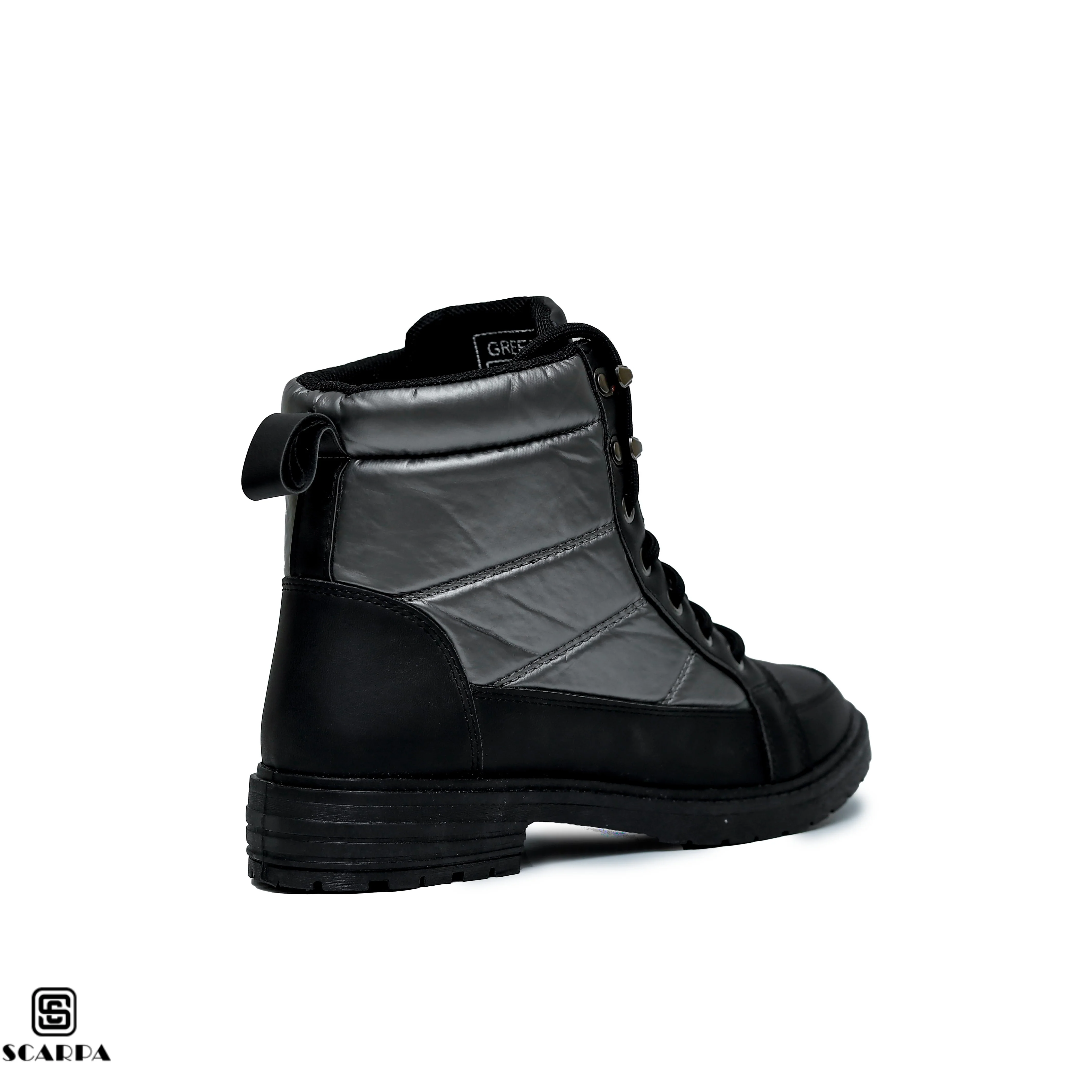 Scarpa Fashion Boot Model GR375-BLACK&SILVER - Image 4