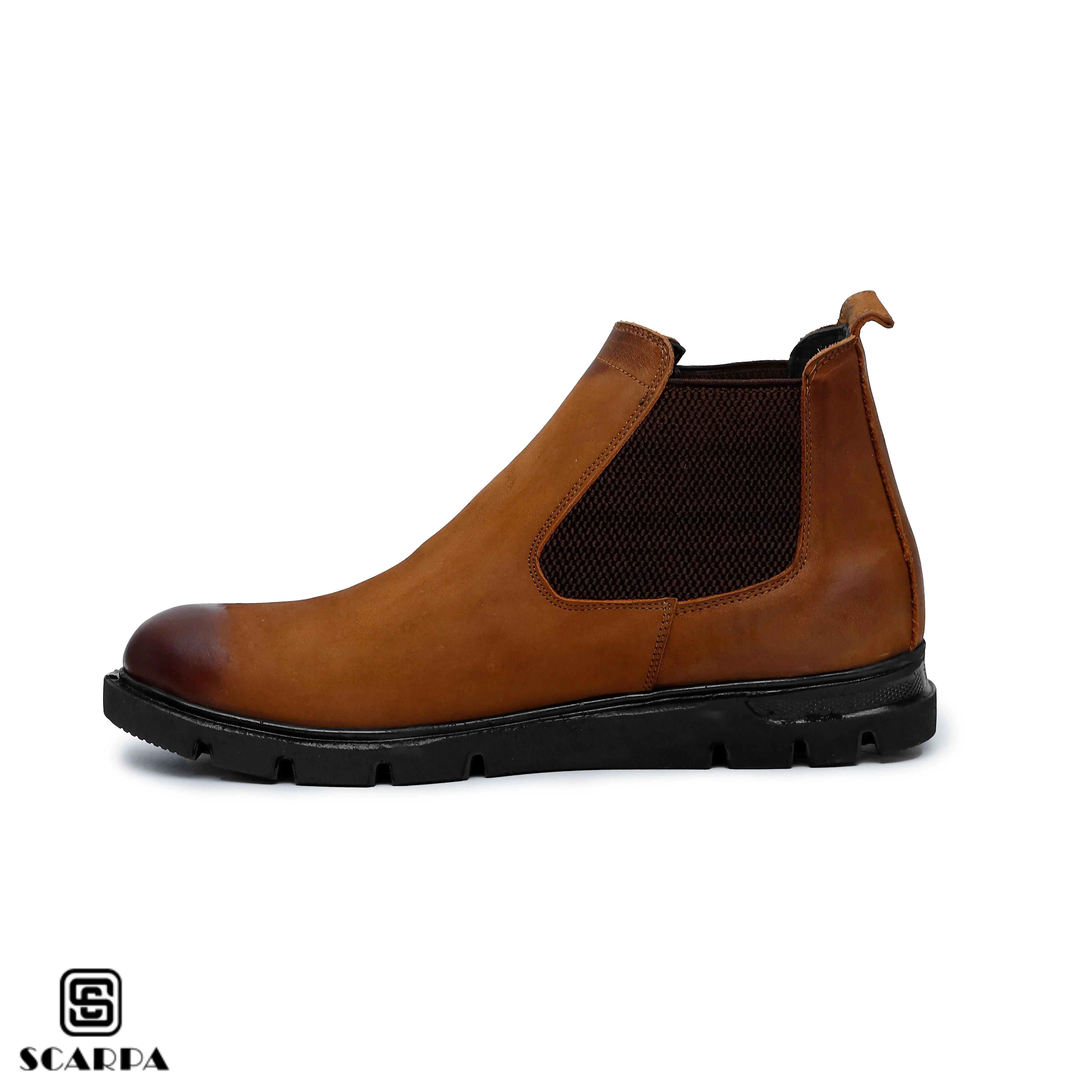 Scarpa Leather Boot with HAVAN Color  Model CL 506 - Image 2